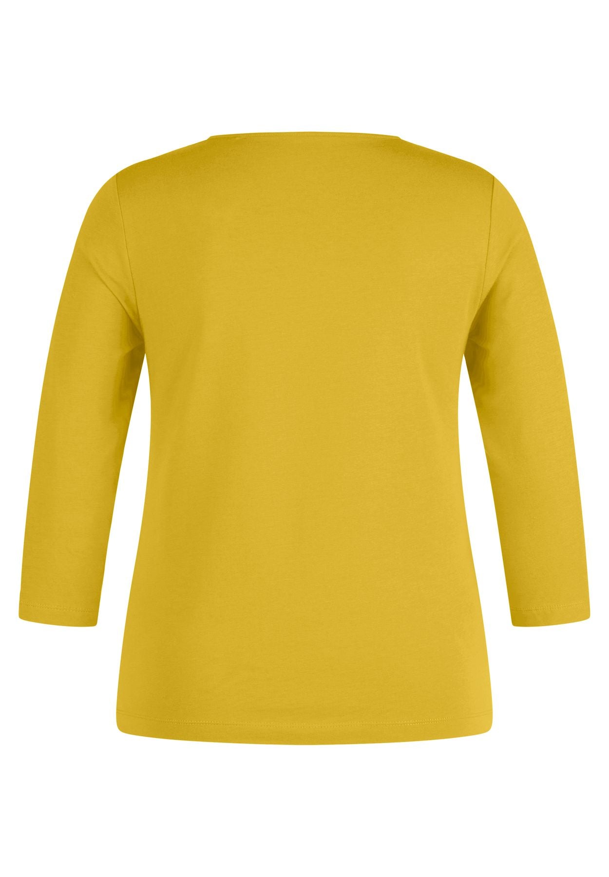 Baumwoll-T-Shirt mit 3/4 Arm