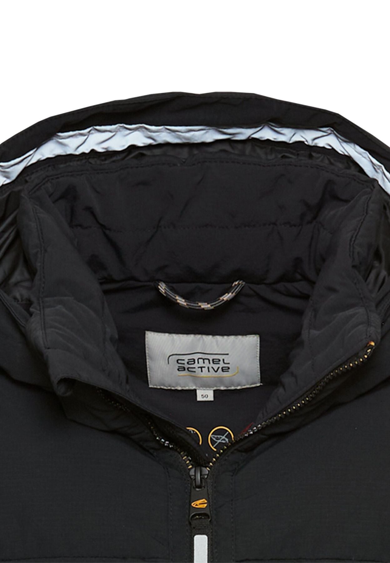 Winterjacke mit abnehmbarer Kapuze