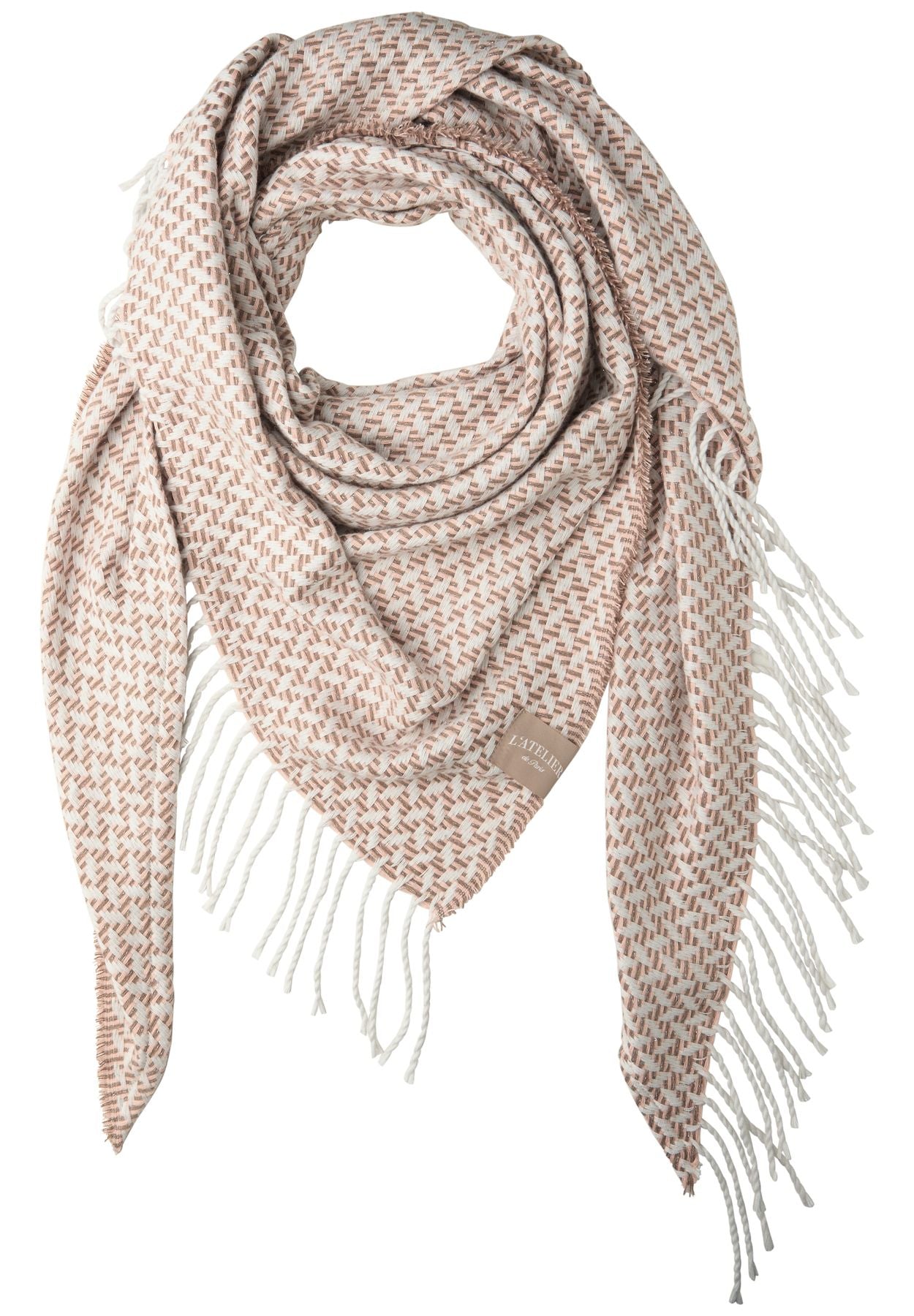 Gemustertes Dreieckstuch