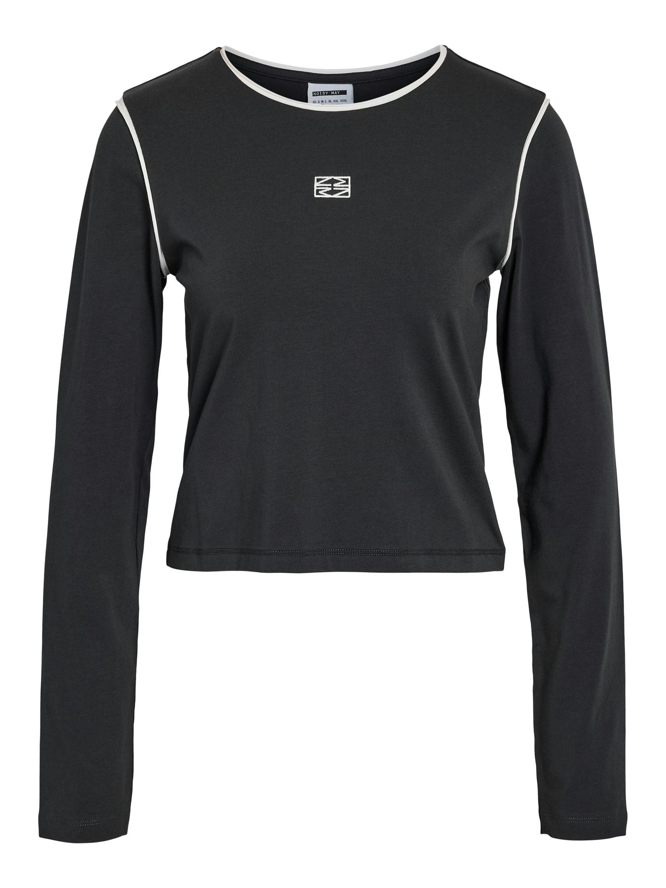 NMMOLLY L/S CROP T-SHIRT FWD