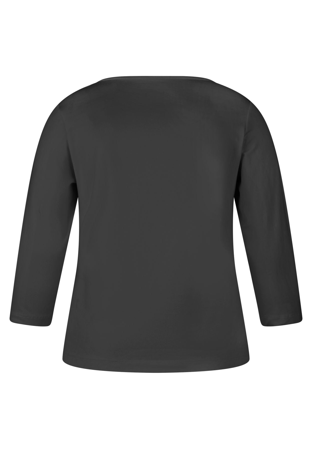 Basic-T-Shirt mit 3/4 Arm