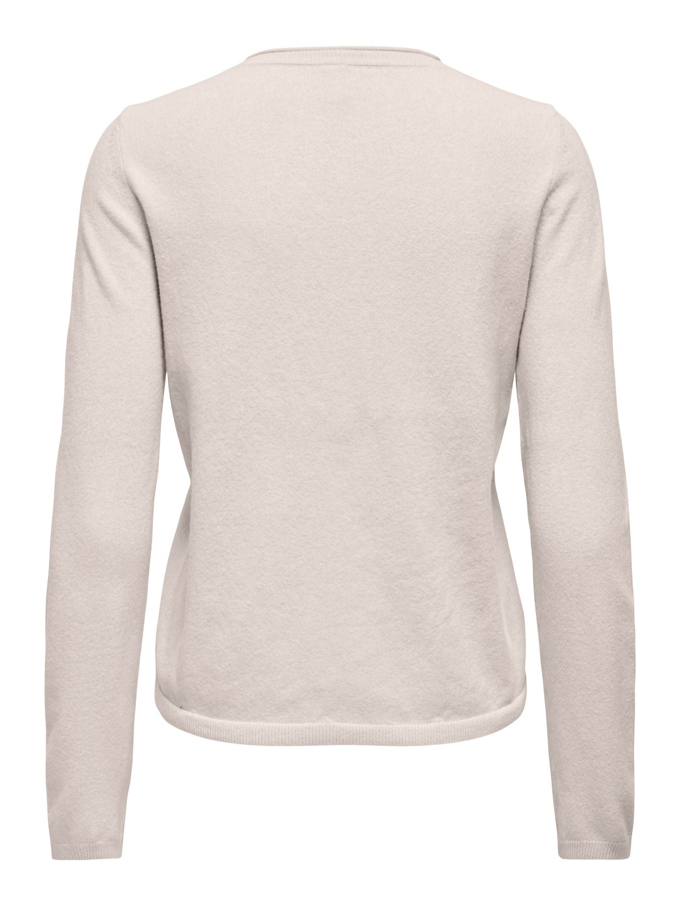 ONLLOYAL LS O-NECK BUTTON CARDI KNT NOOS