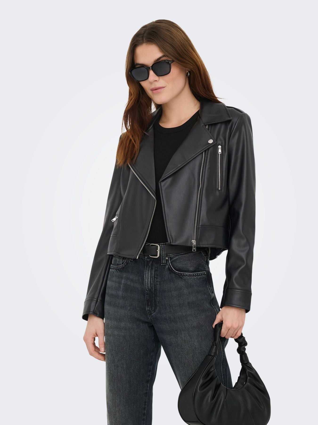 ONLCARMEN FAUX LEATHER BIKER CC OTW