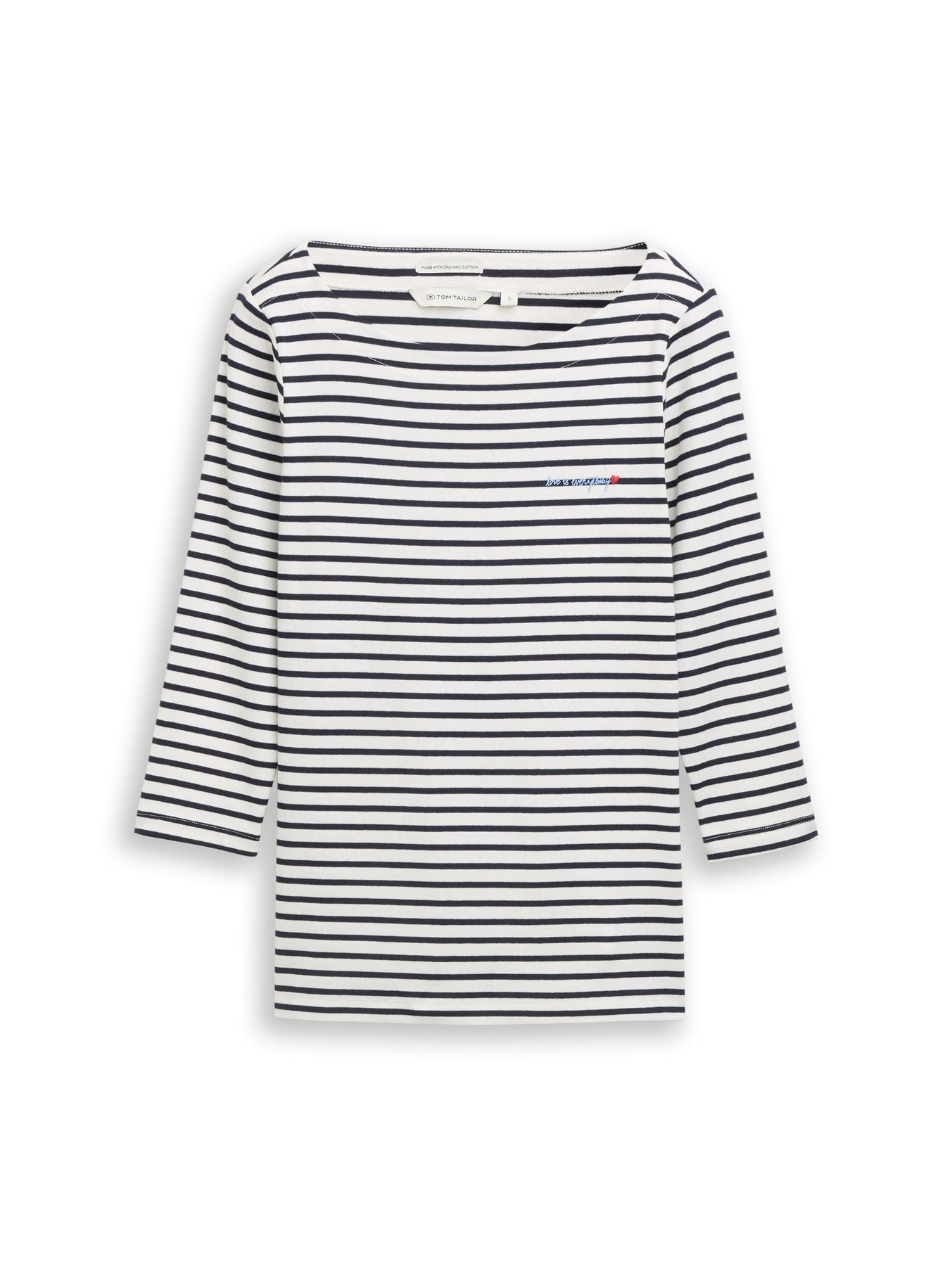 Langarmshirt mit Streifenmuster