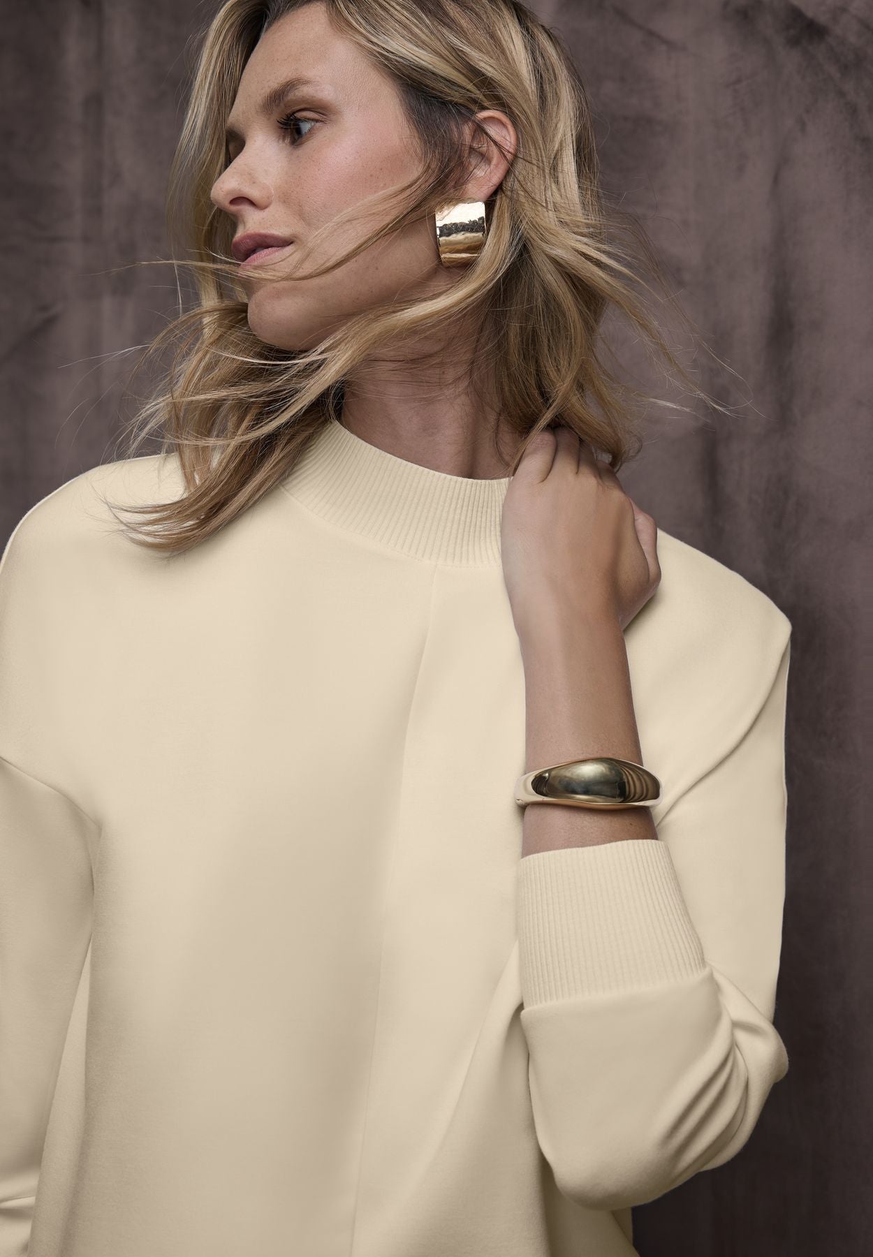 Shirt mit Ripp-Details