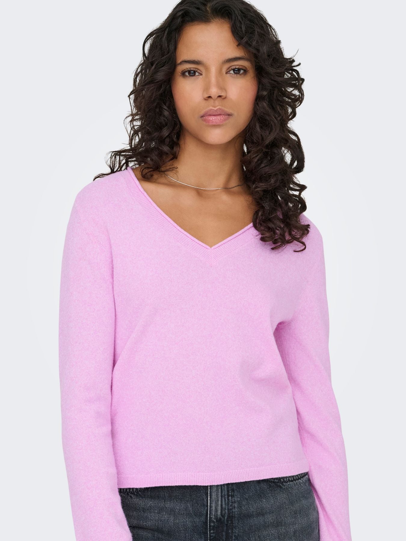 ONLLOYAL LS V-NECK PULLO KNT NOOS