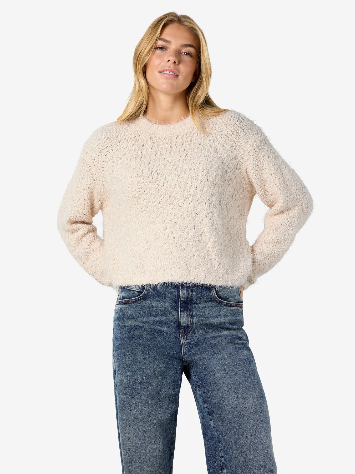 NMSASSY L/S O-NECK KNIT NOOS