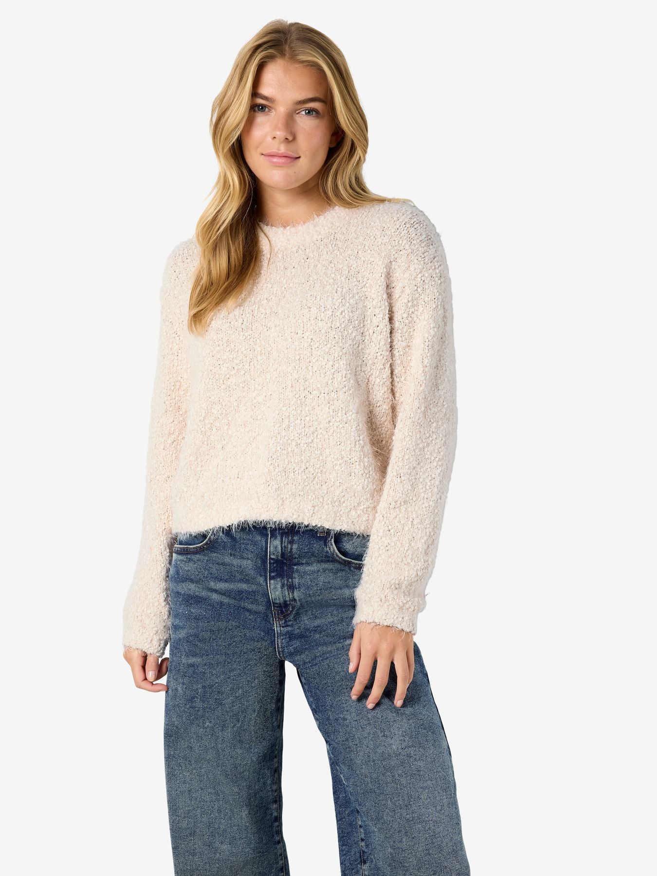 NMSASSY L/S O-NECK KNIT NOOS