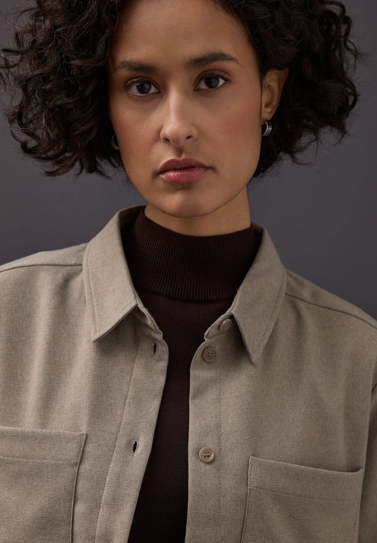 Hemdbluse mit Taschen