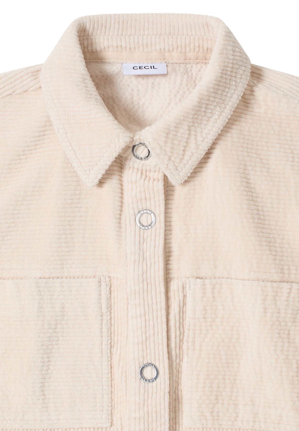 Cordjacke mit Tunnelzug