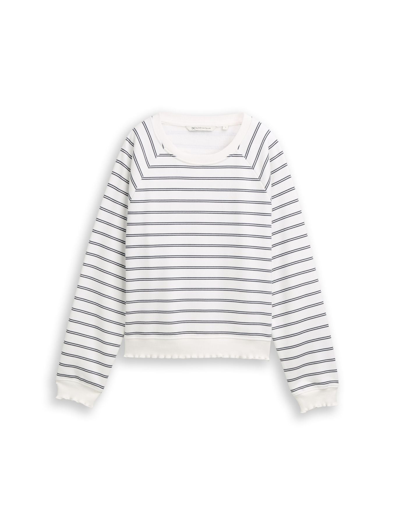 Sweatshirt mit Streifenmuster