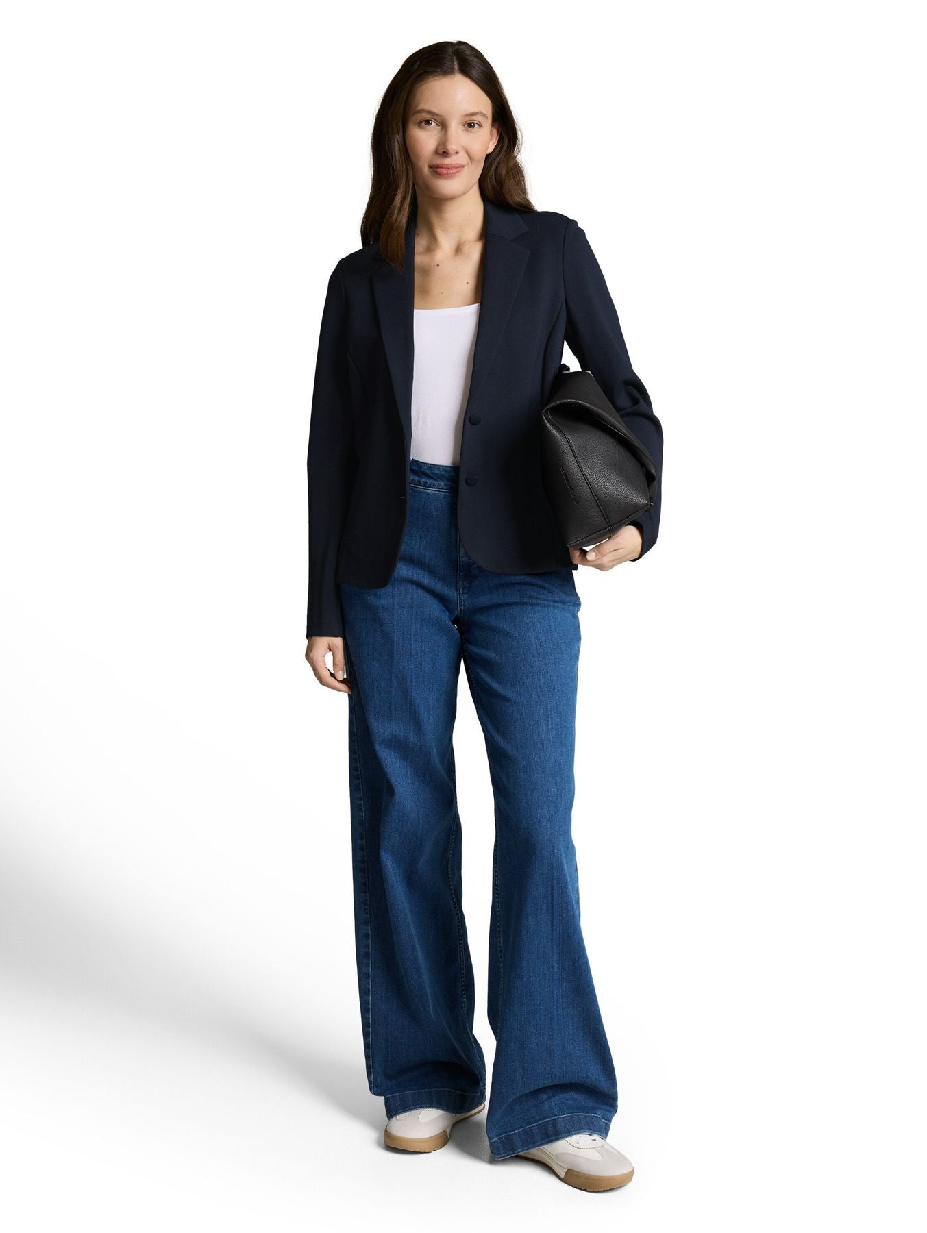 Slim Fit Blazer mit Eingriffstaschen