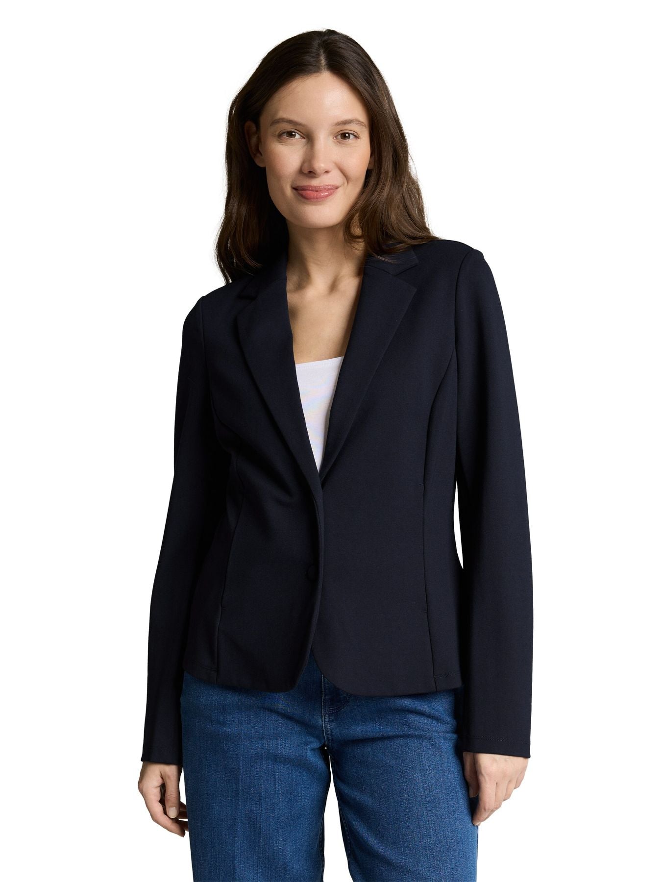 Slim Fit Blazer mit Eingriffstaschen