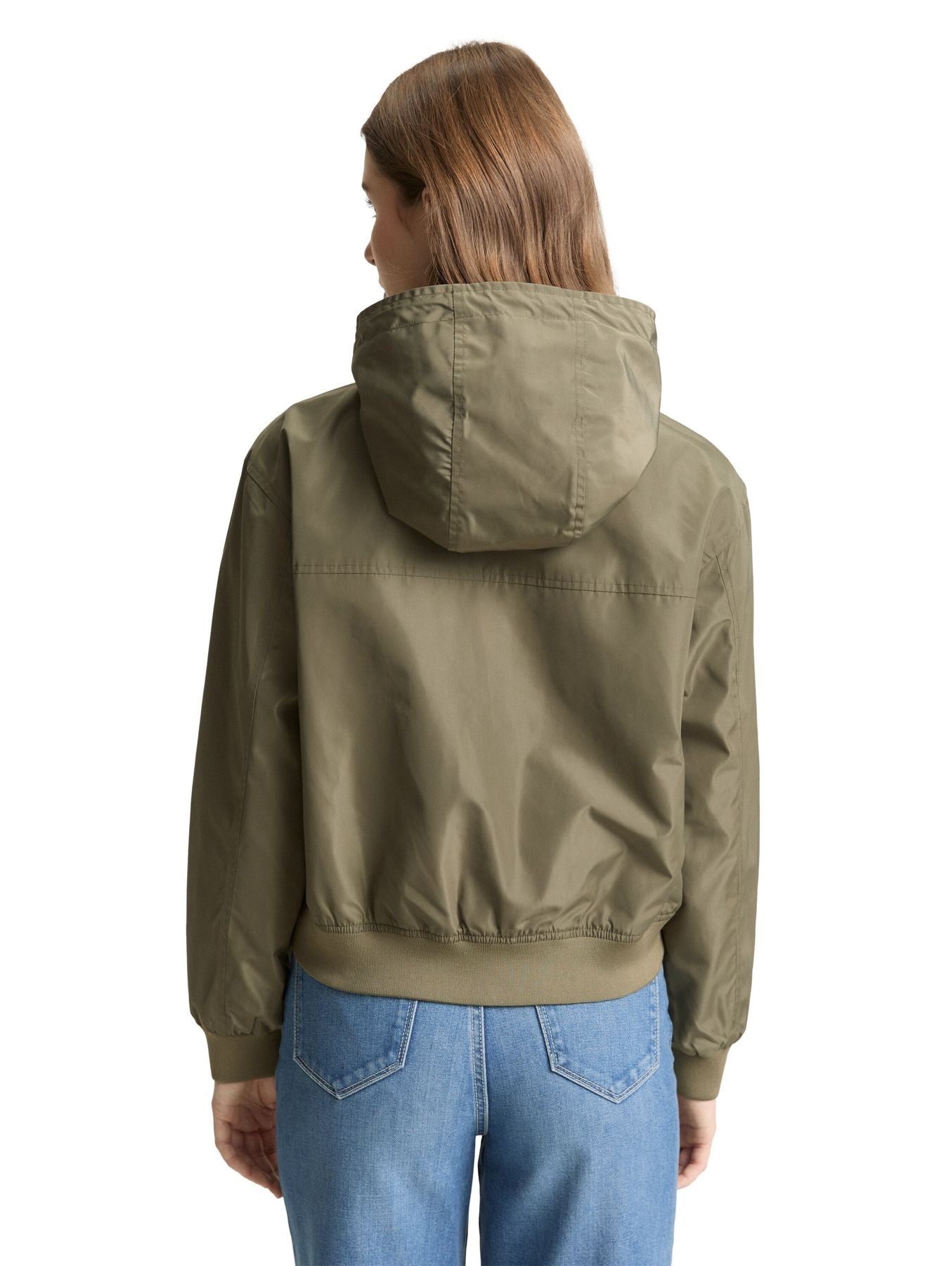 Blouson Jacke aus wasserabweisendem Material
