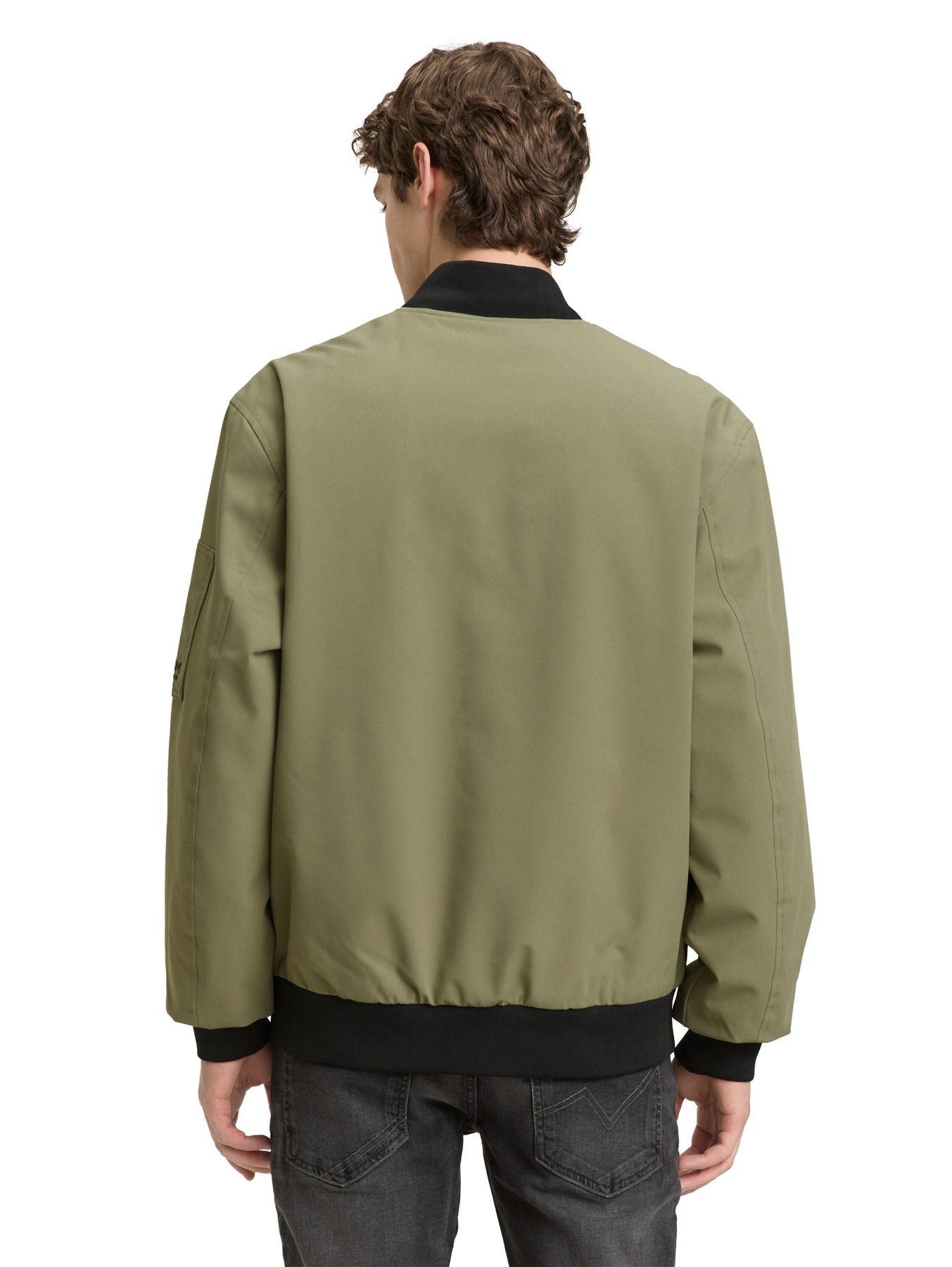 Bomberjacke aus wasserabweisendem Material