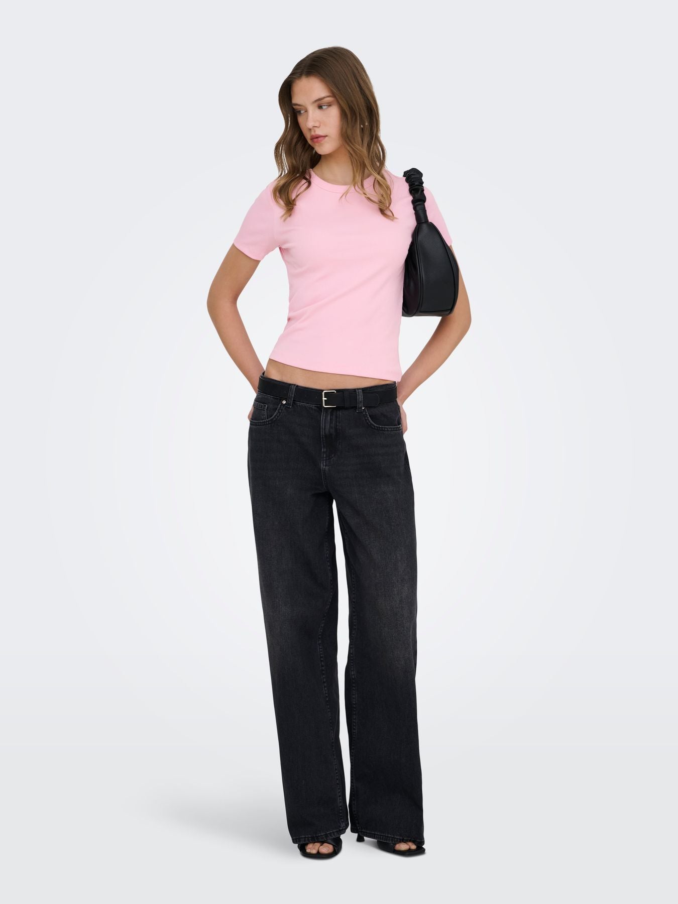 ONLVAL LIFE S/S O-NECK TOP JRS