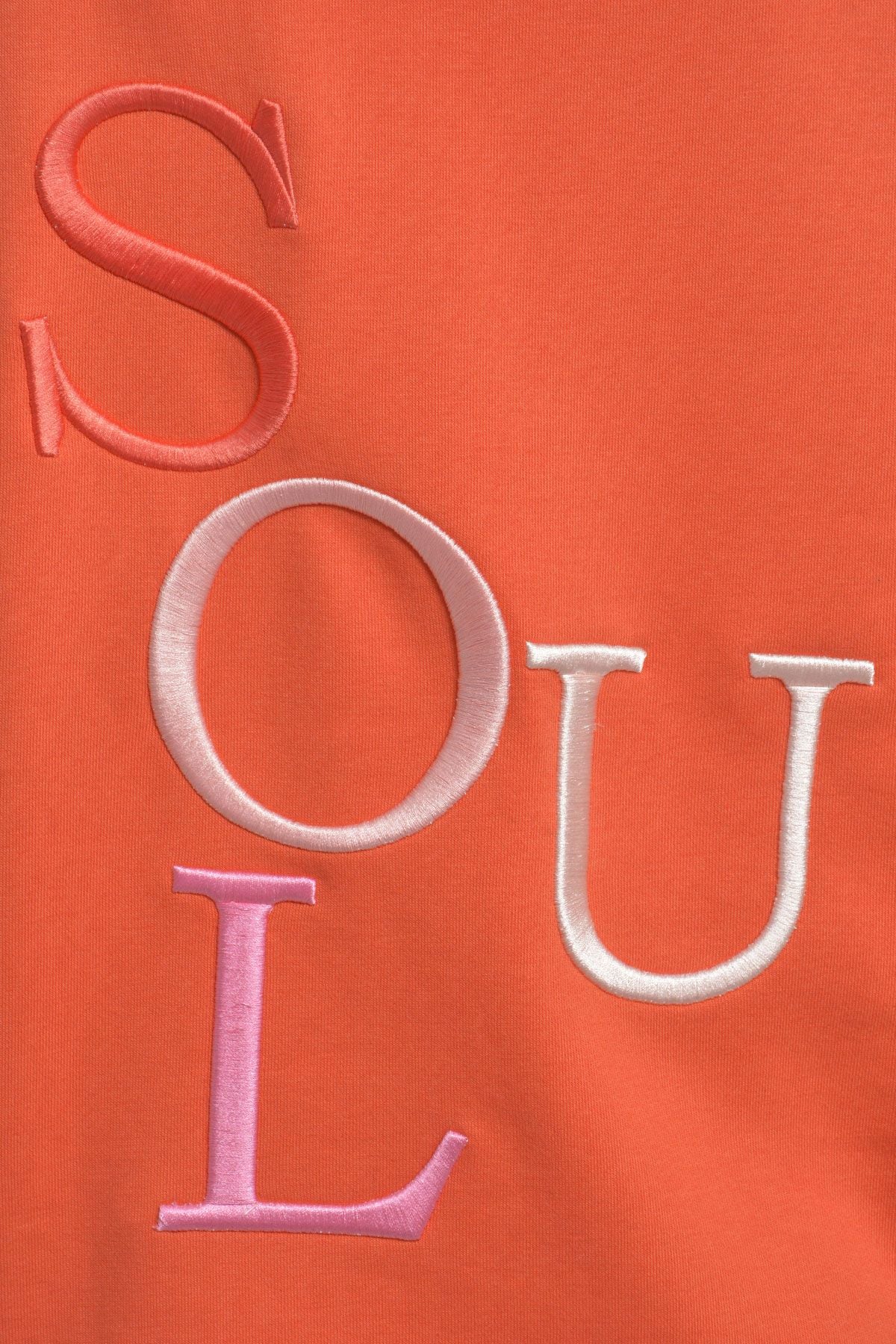 Boxy Hoodie 3D Embroidery