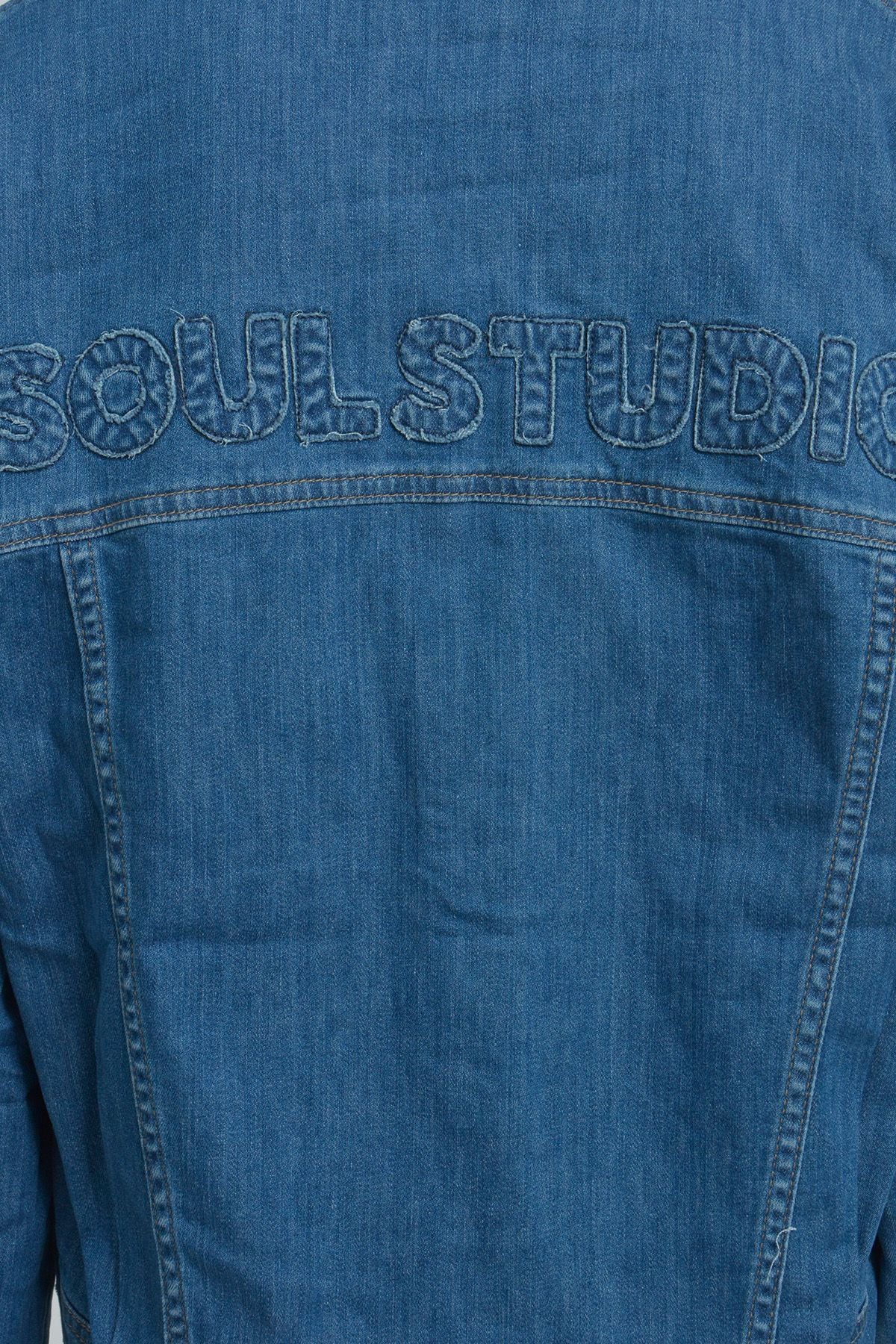 Denim Jacket With Hood