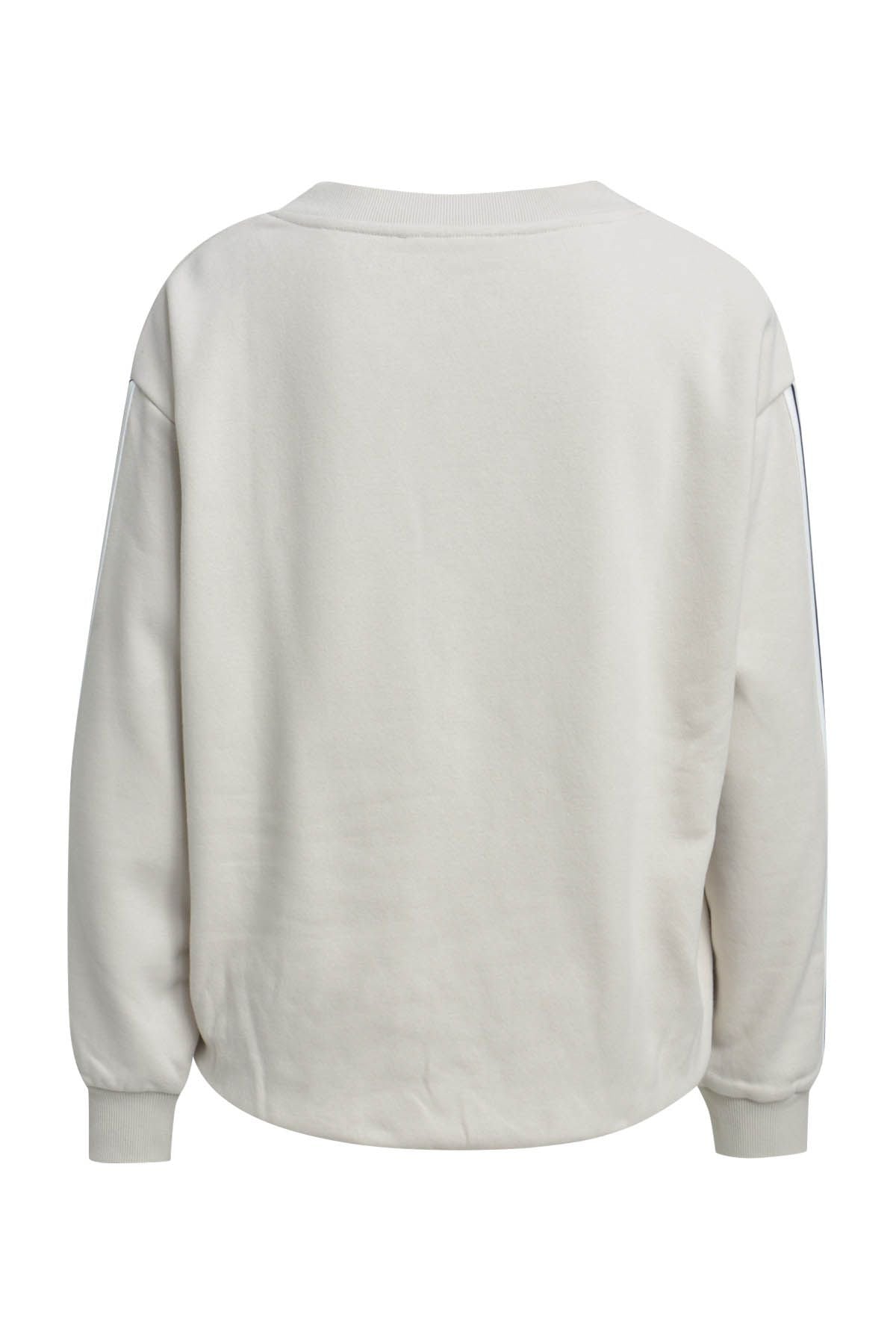 Relaxed Faux Sweatshirt Balloon Hem
