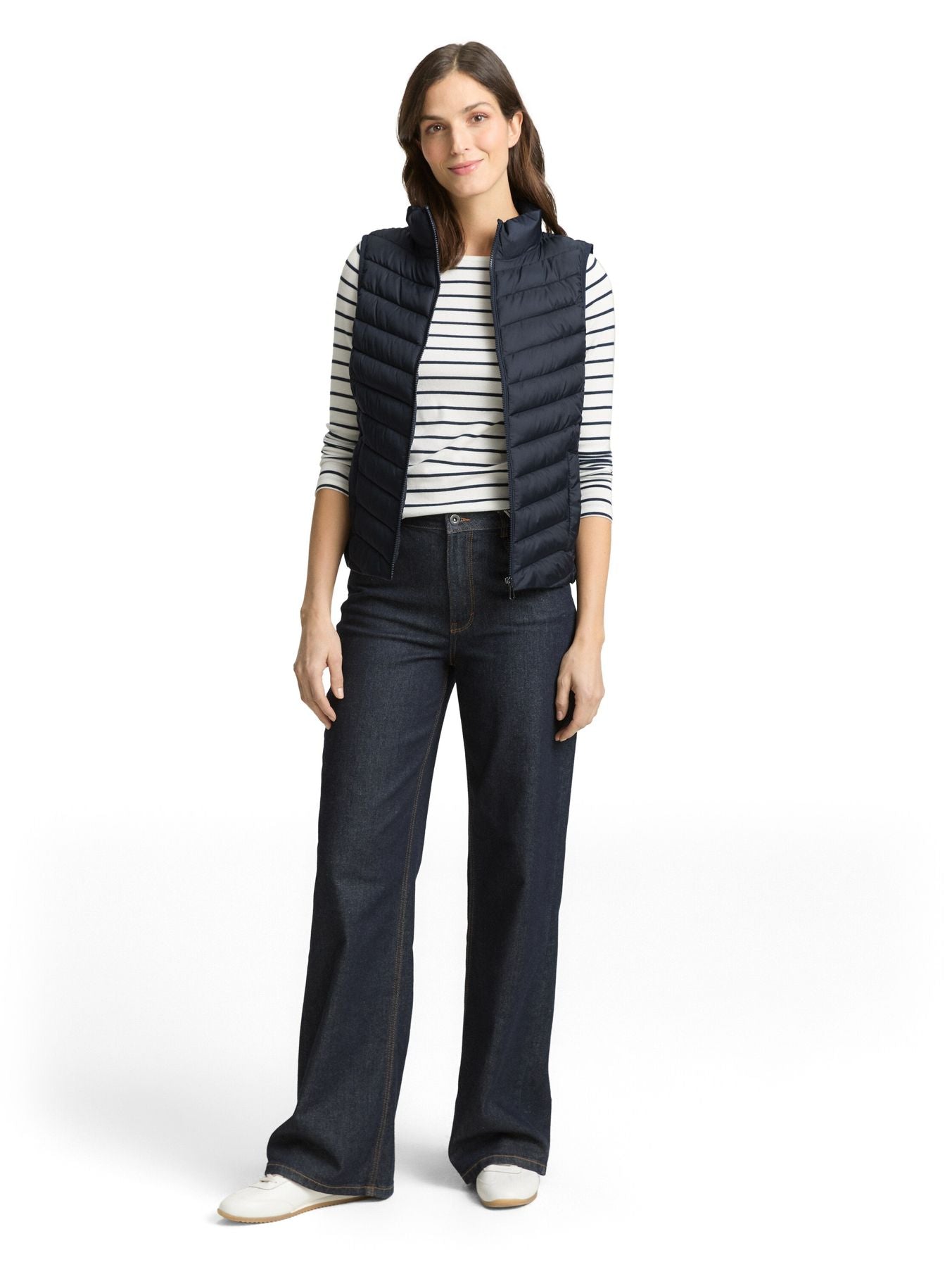 Lightweight Steppweste aus wasserabweisendem Material