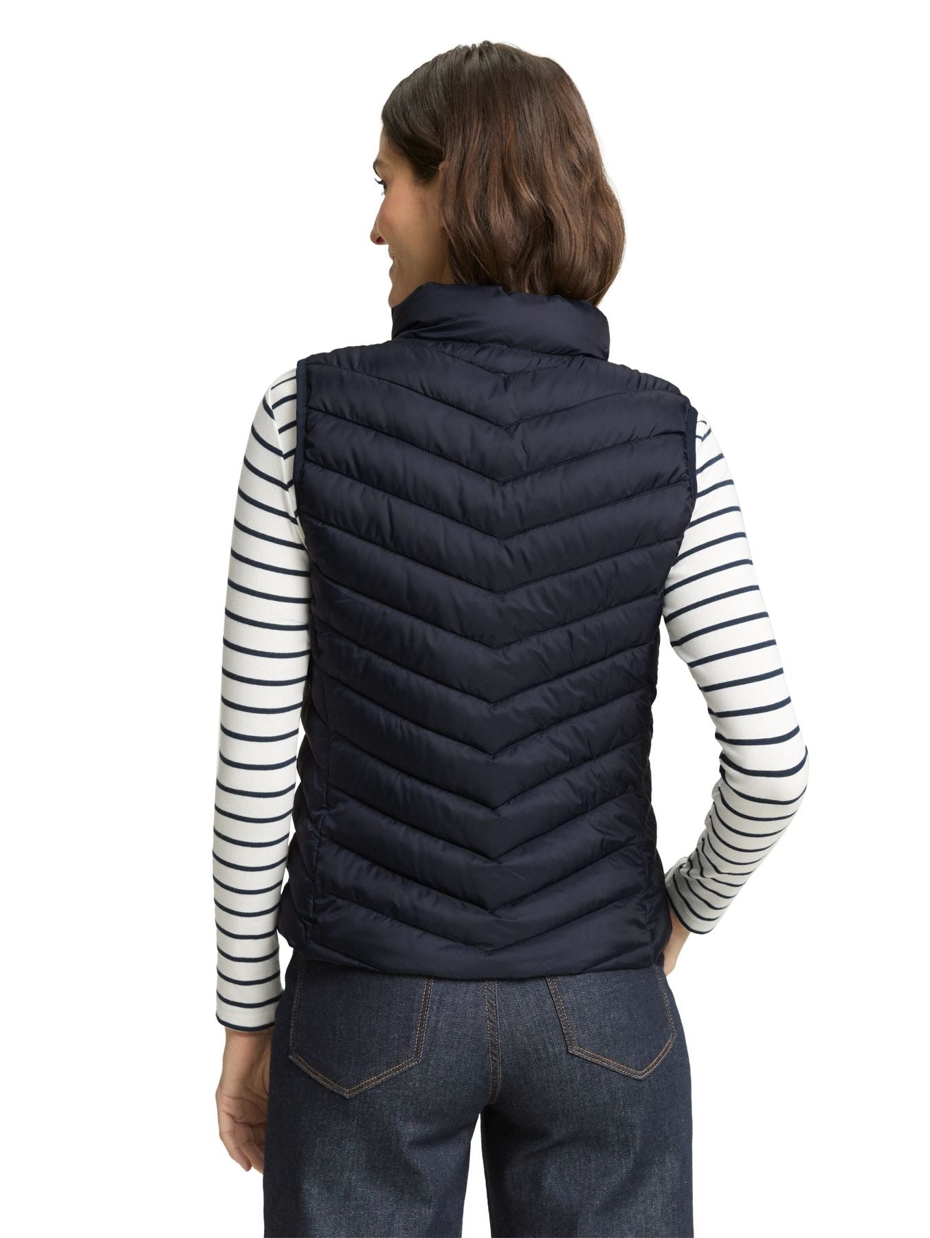 Lightweight Steppweste aus wasserabweisendem Material