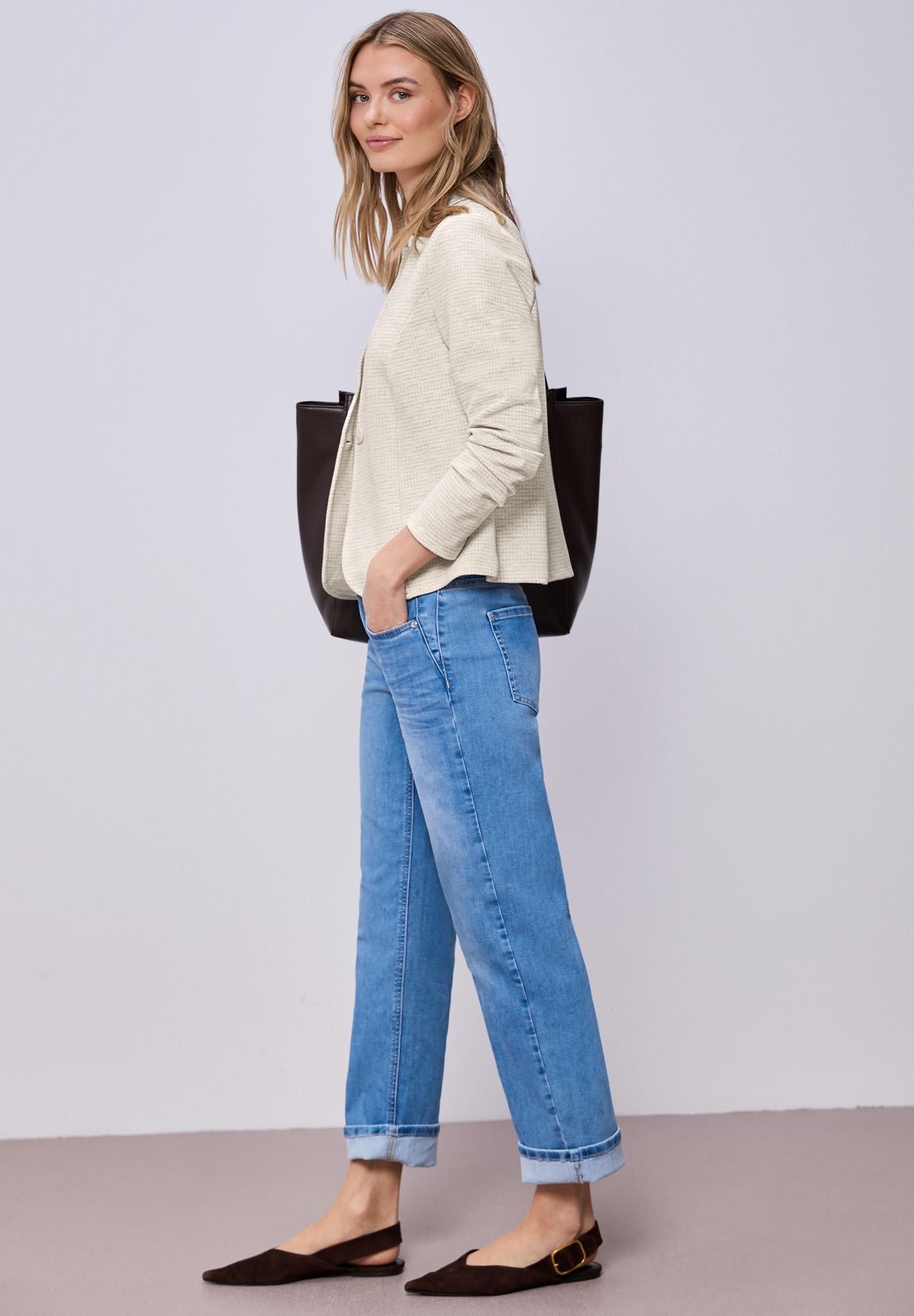 Blazer mit Struktur