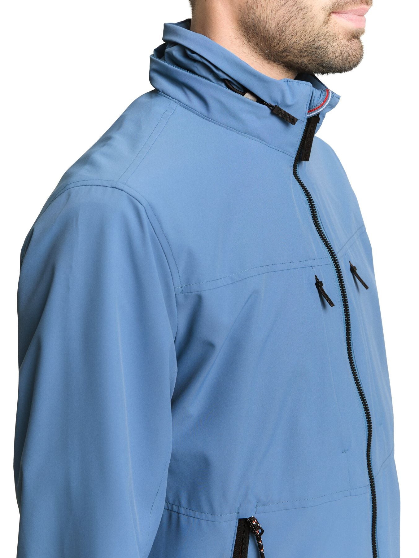 Blouson Jacke mit verstaubarer Kapuze