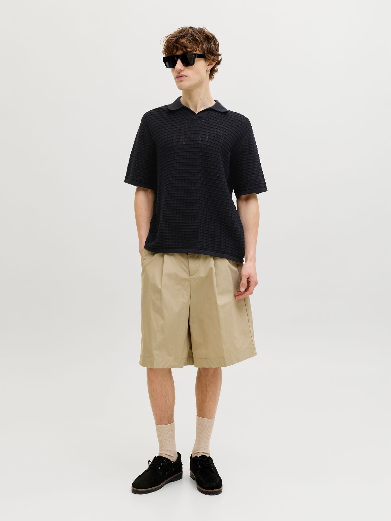JORNANTUCKET KNIT SPLIT NECK POLO SA26
