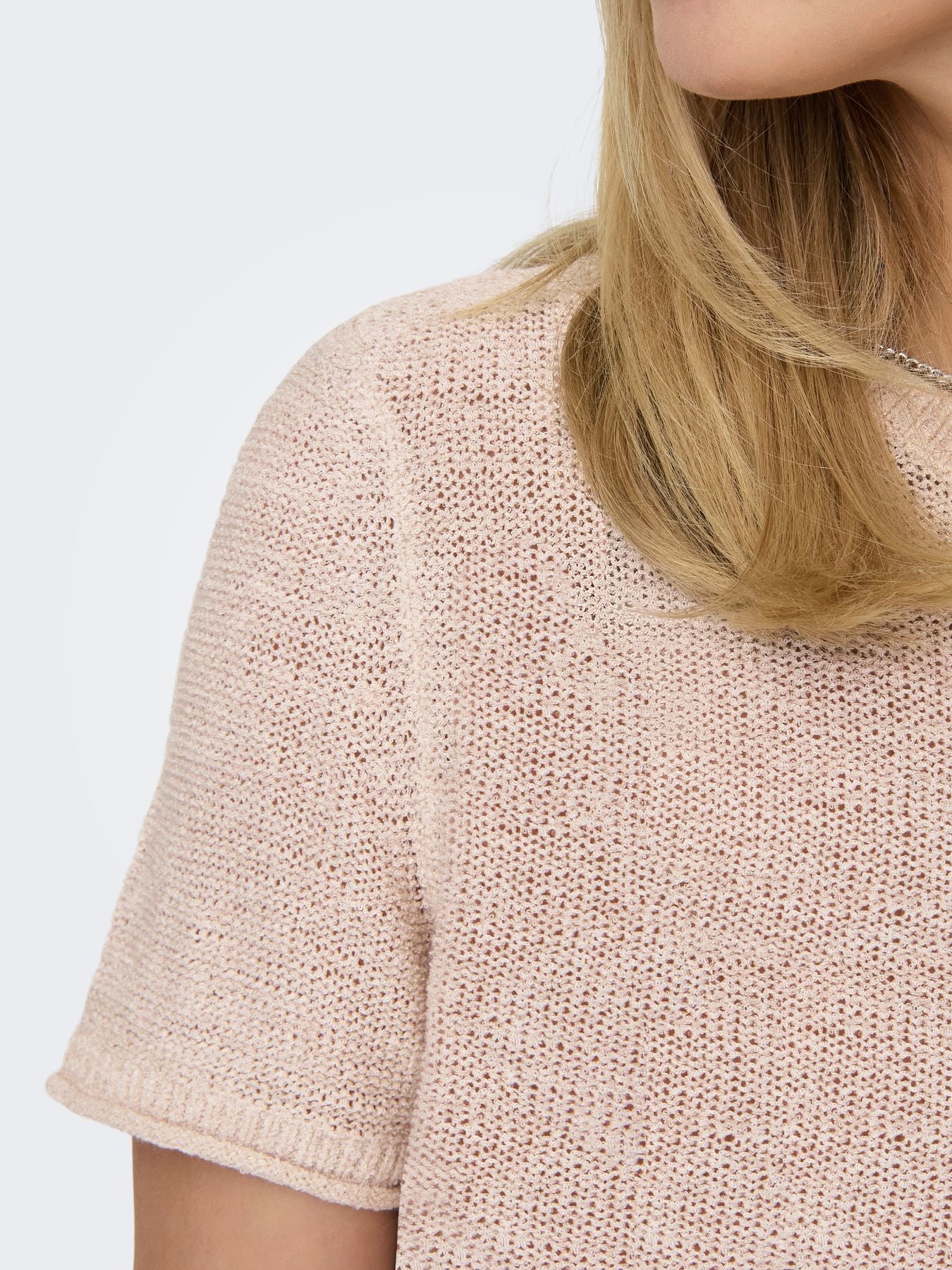 ONLSUNNY S/S PULLOVER KNT NOOS