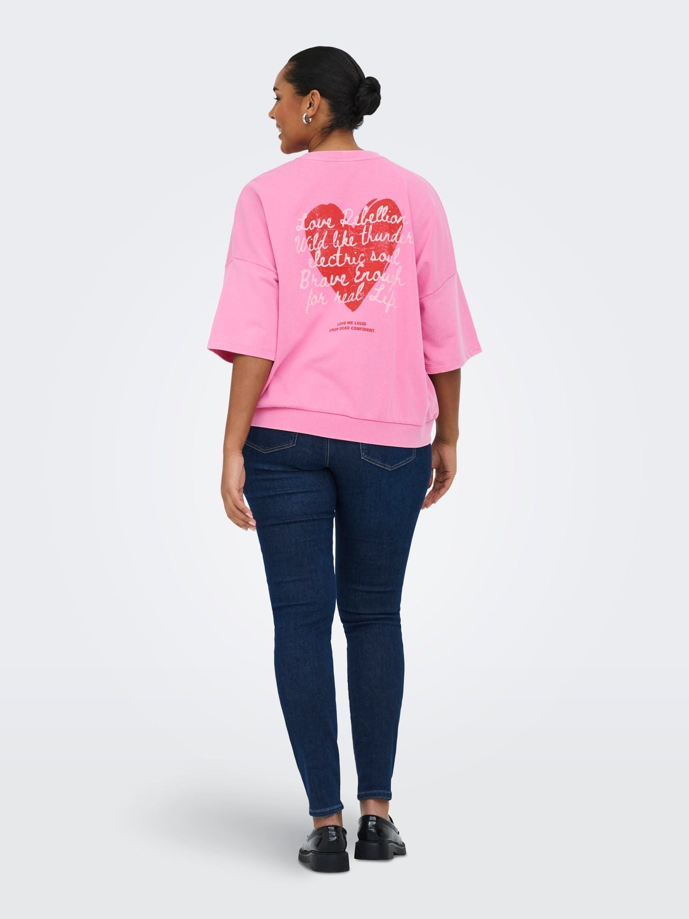 CARLUCILLA 2/4 BOXY O-NECK UB JRS