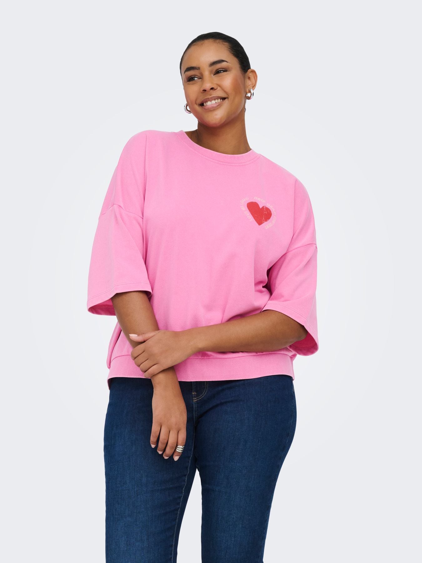 CARLUCILLA 2/4 BOXY O-NECK UB JRS