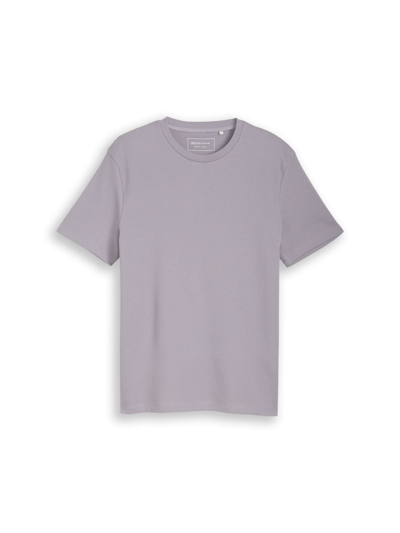 T-Shirt mit Waffelstruktur