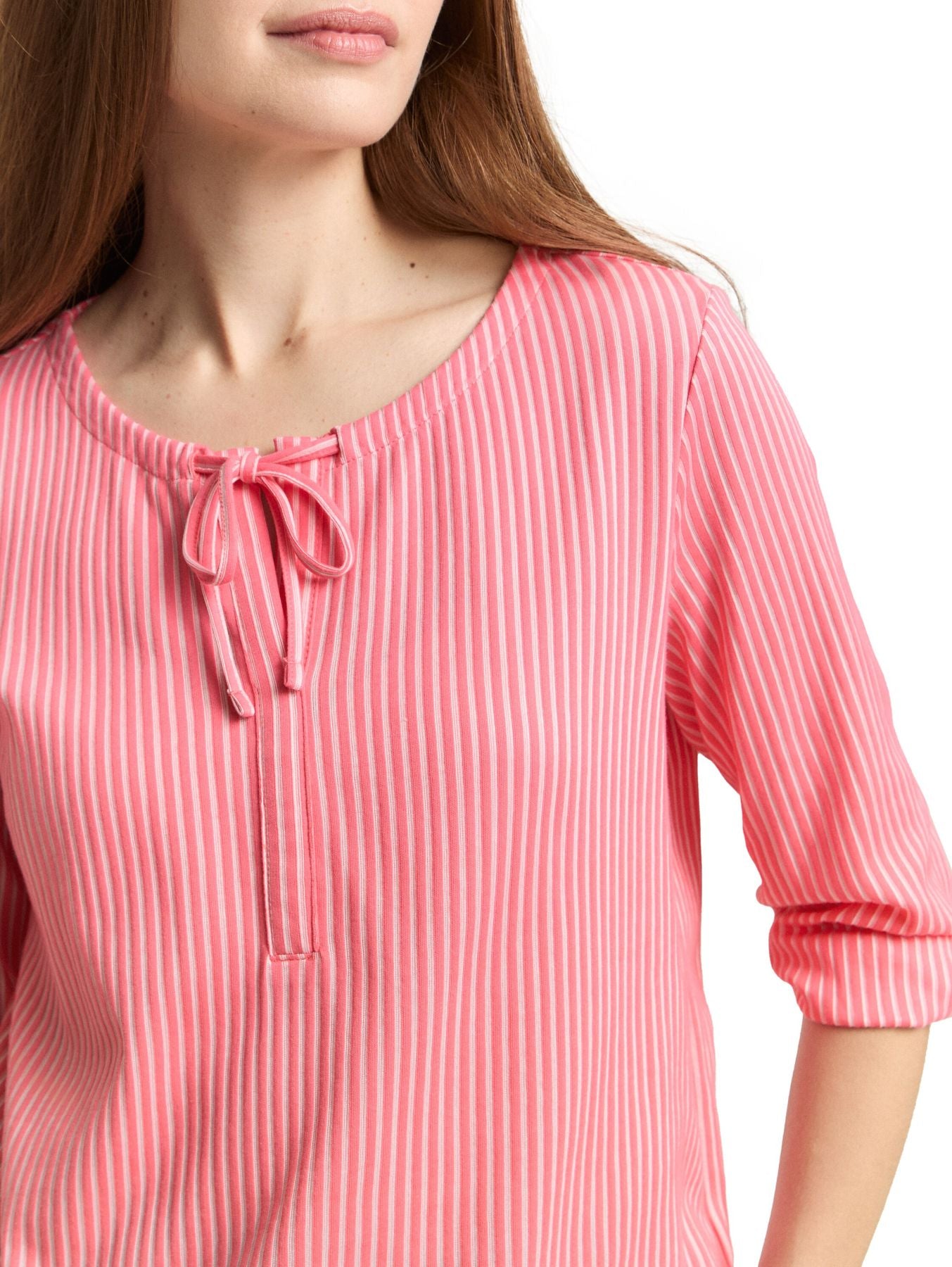 Blusenshirt mit Streifenmuster