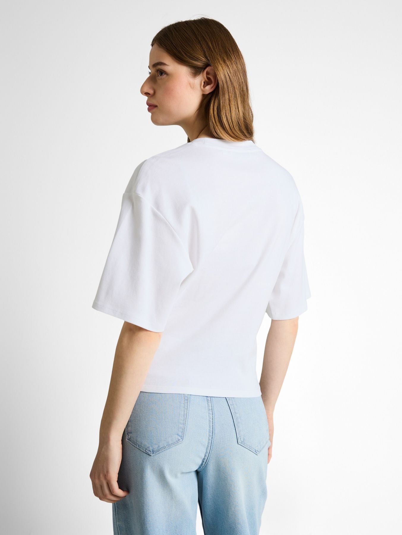 T-Shirt mit Knotendetail