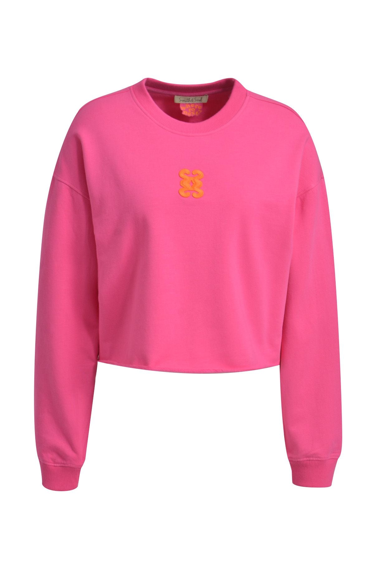 Boxy Cropped Sweatshirt 3D Anagram