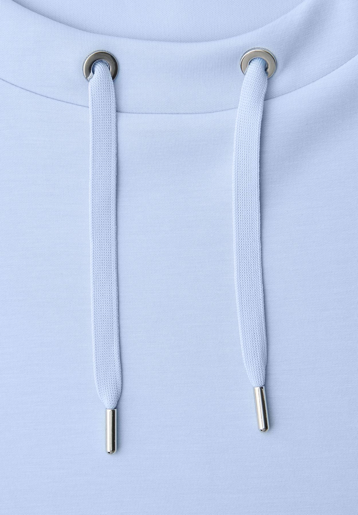 Dropped Shoulder Shirt im Silk-Look