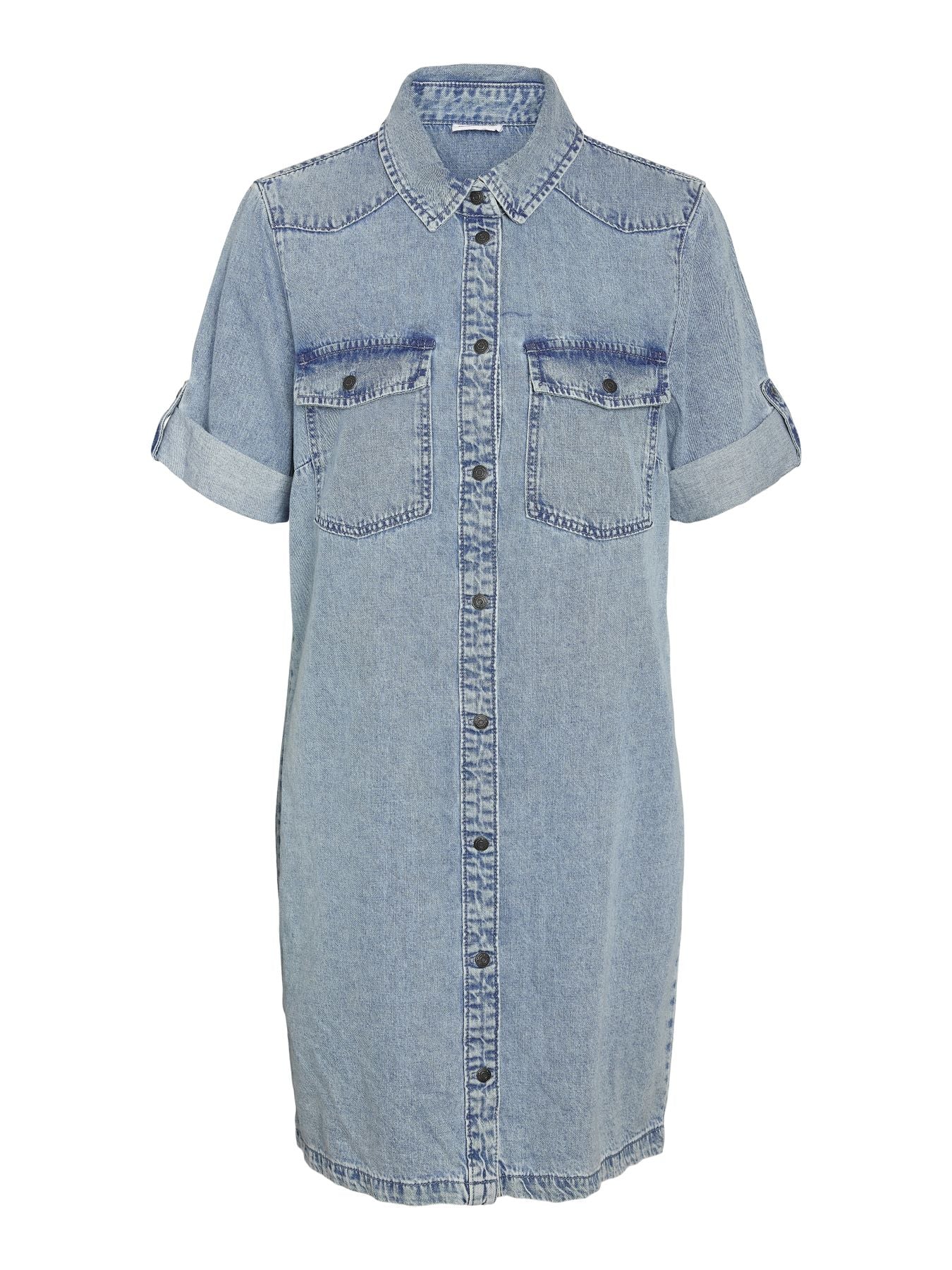 NMNEW SIGNE S/S DENIM DRESS VI003LB NOOS