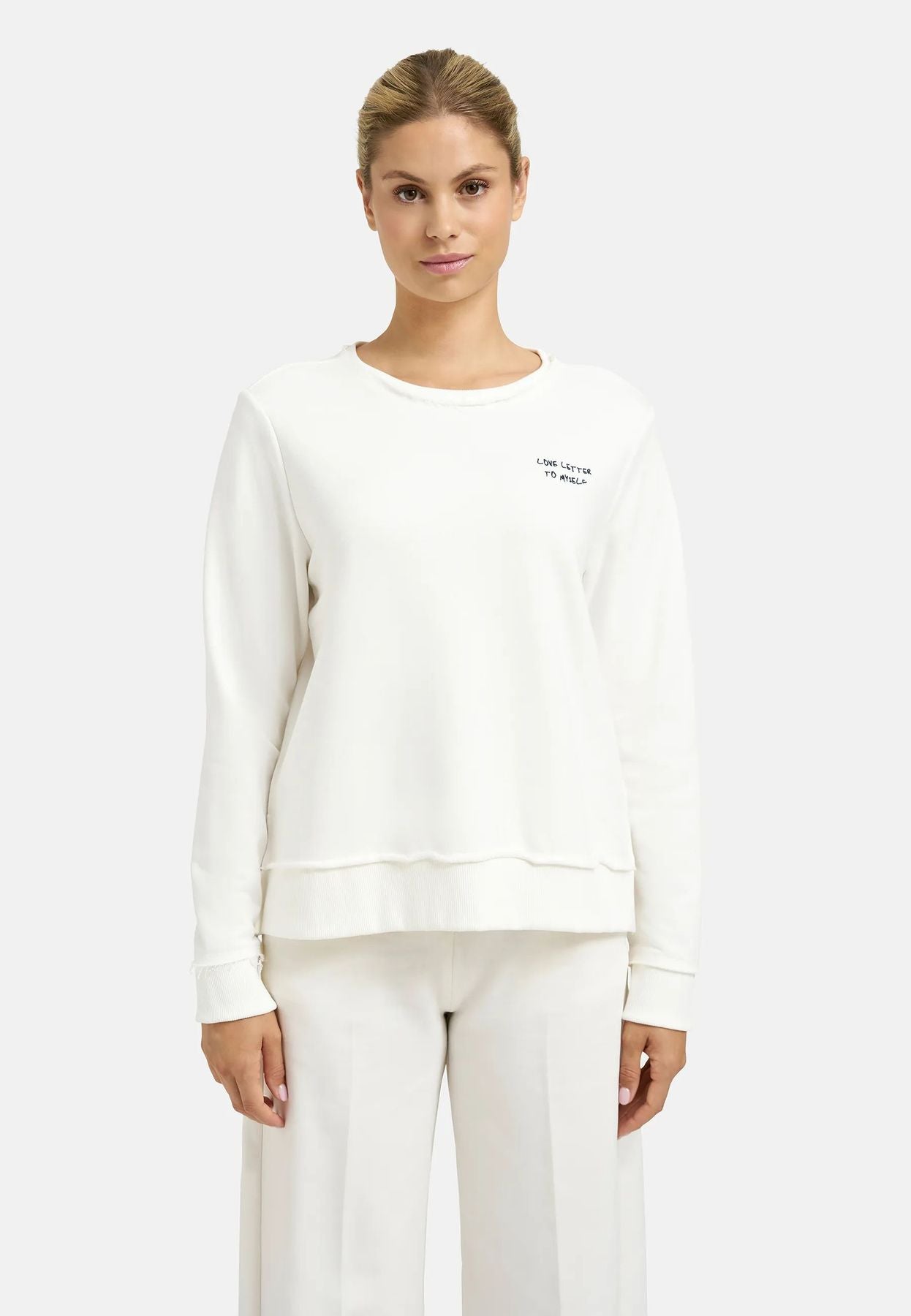 Regular Sweatshirt Print Mix