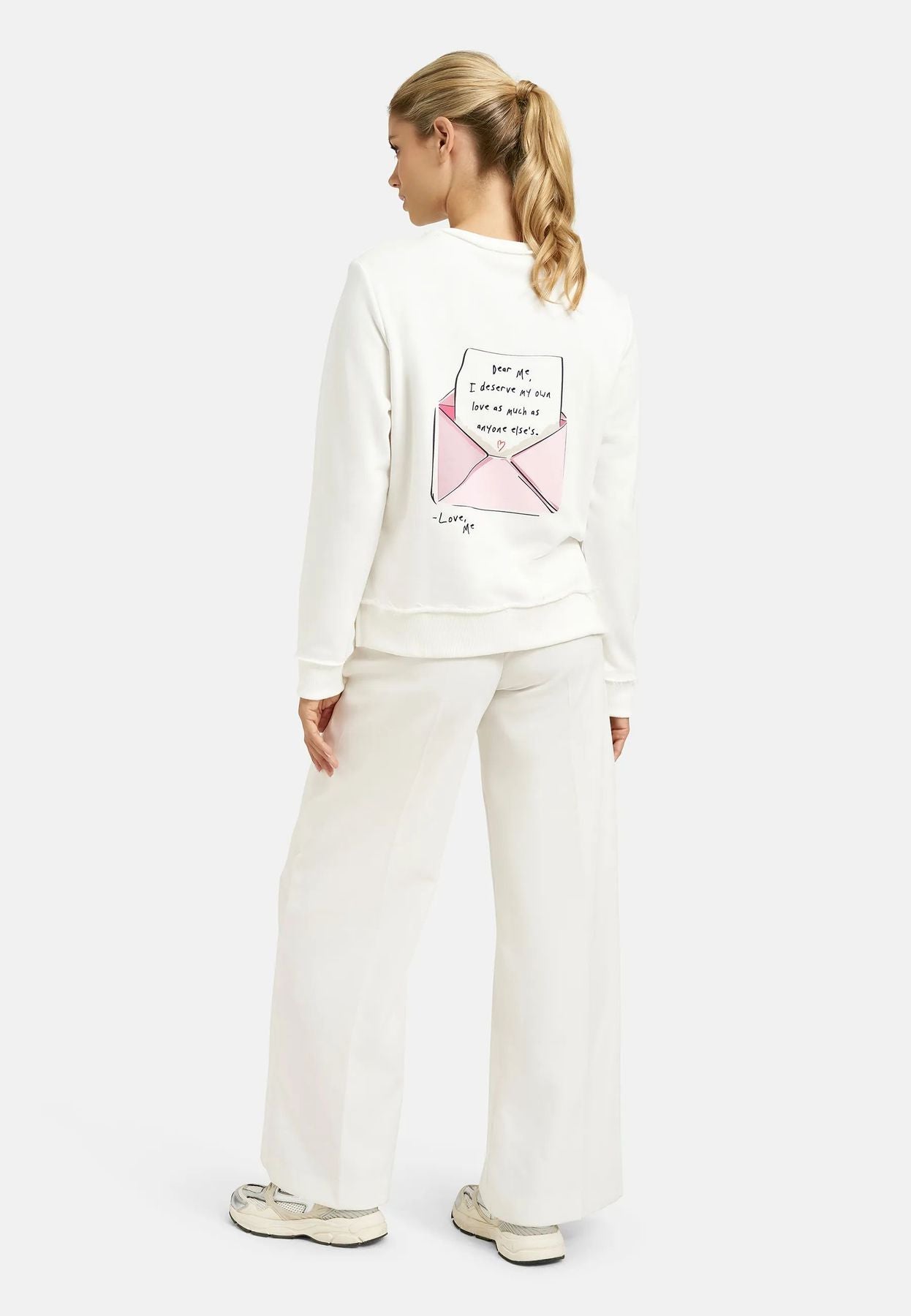 Regular Sweatshirt Print Mix