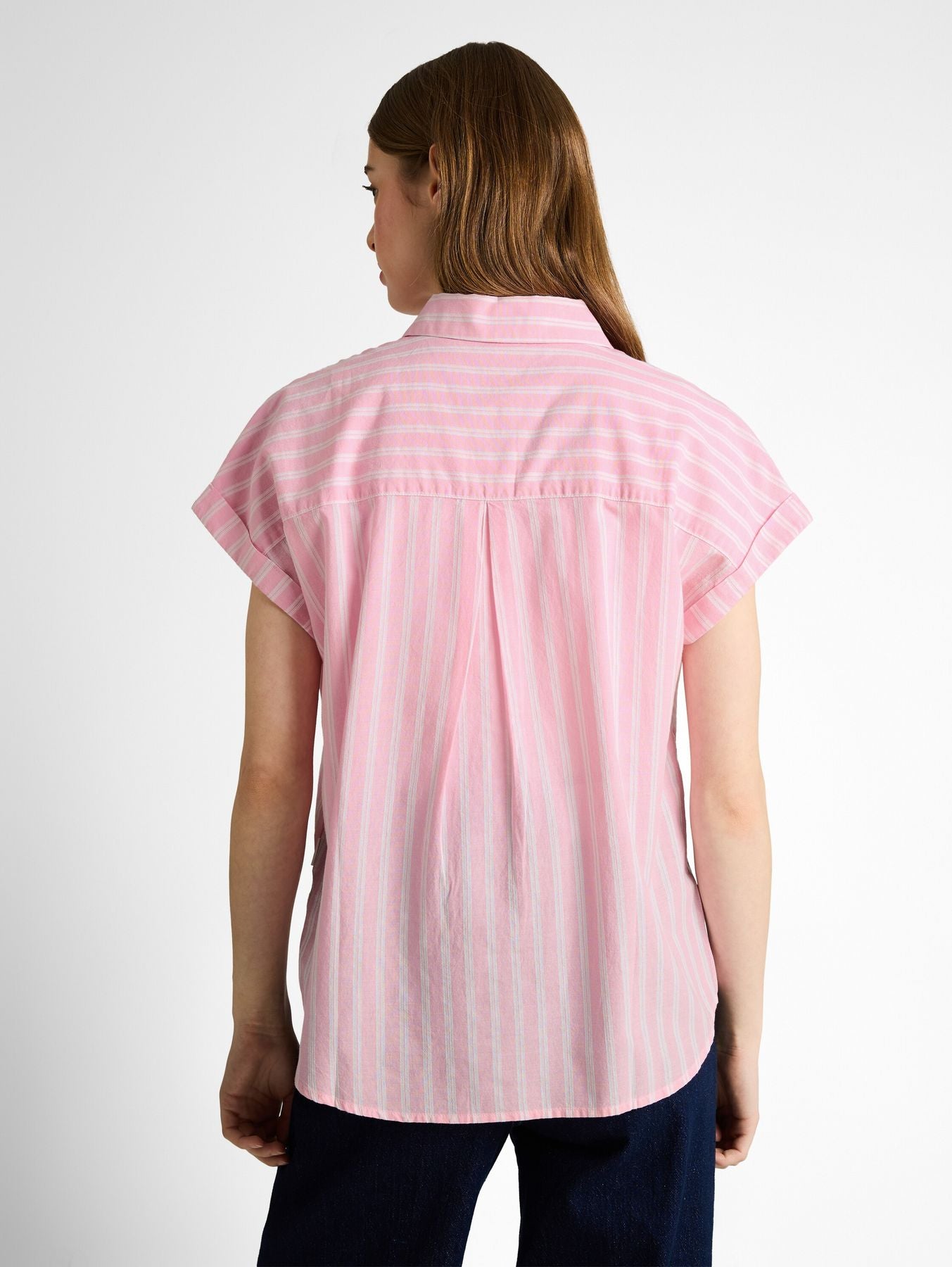 Bluse mit Streifenmuster