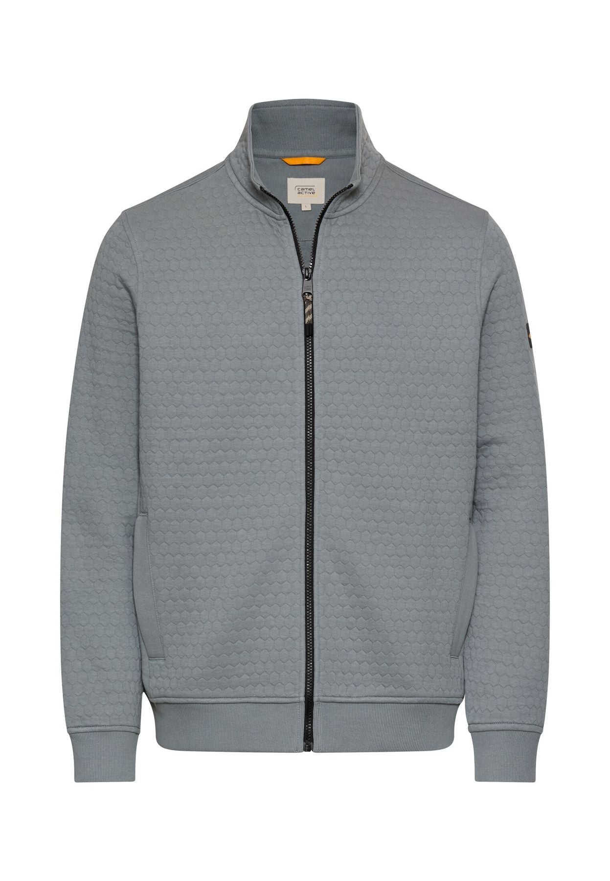 Sweatjacke mit seitlichen Reißverschlusstaschen