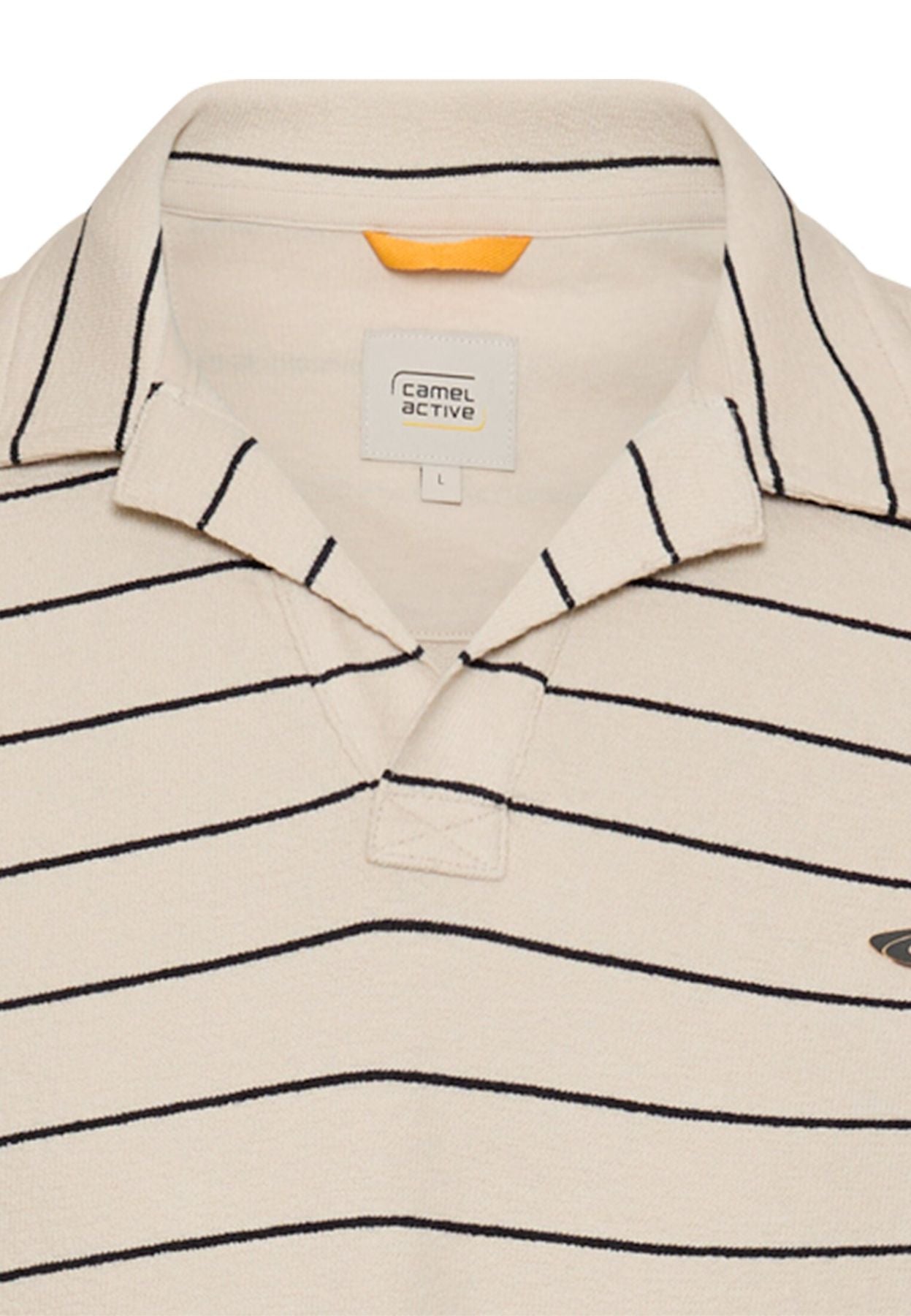 Poloshirt mit kontrastierenden Details