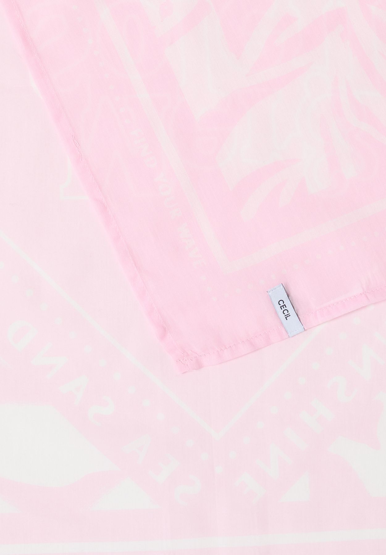 Bandana mit Print und Wording