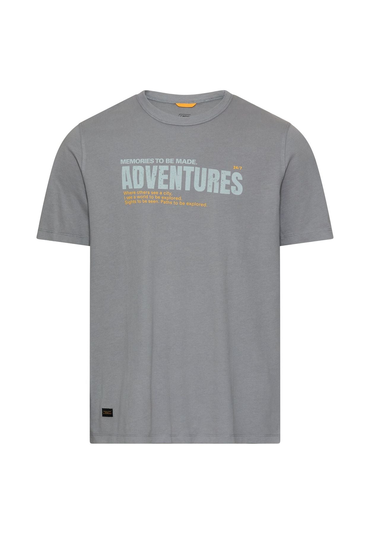 T-Shirt mit Backprint