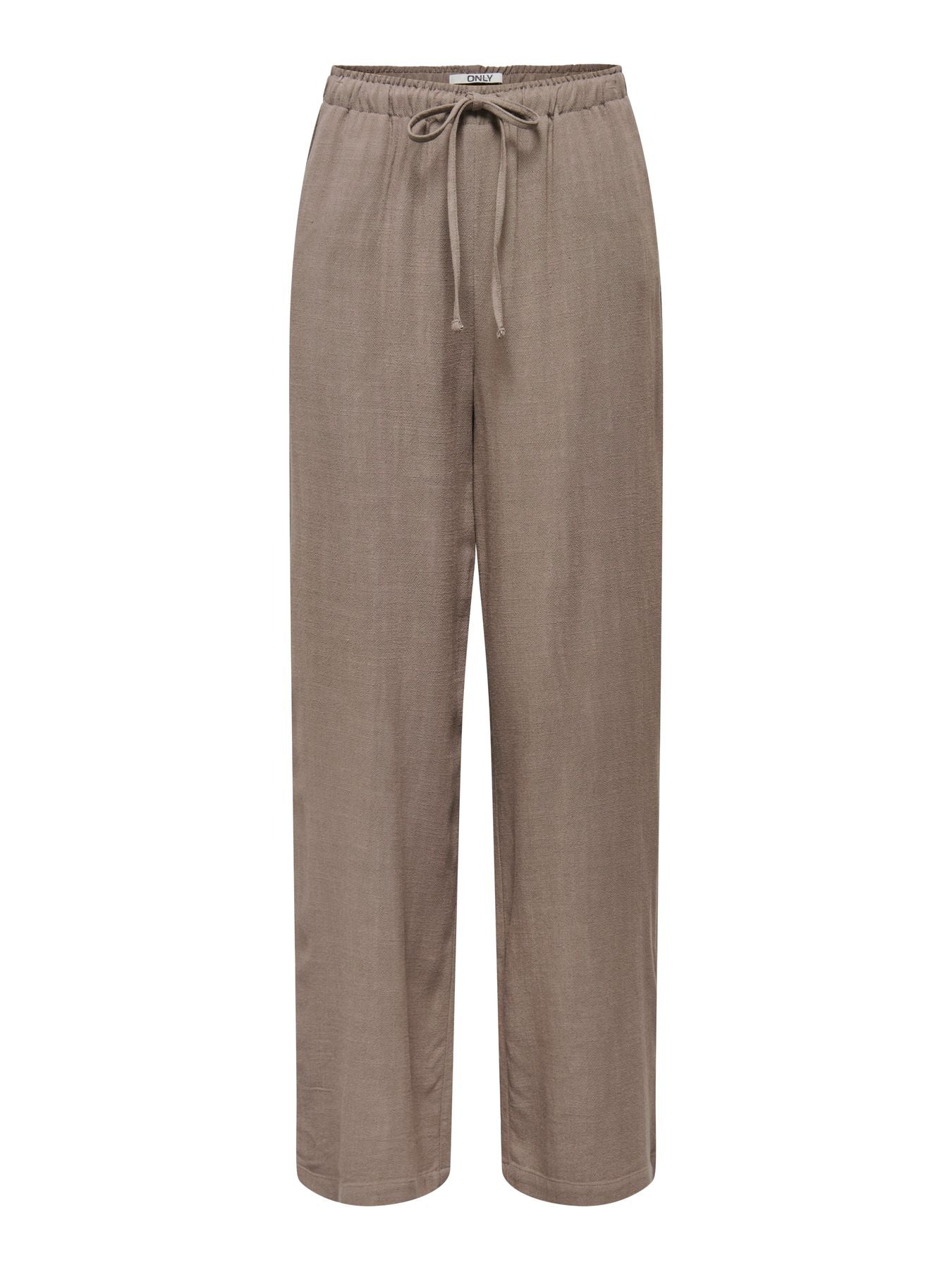 ONLSIESTA MW PULL-UP LINEN BL PNT NOOS