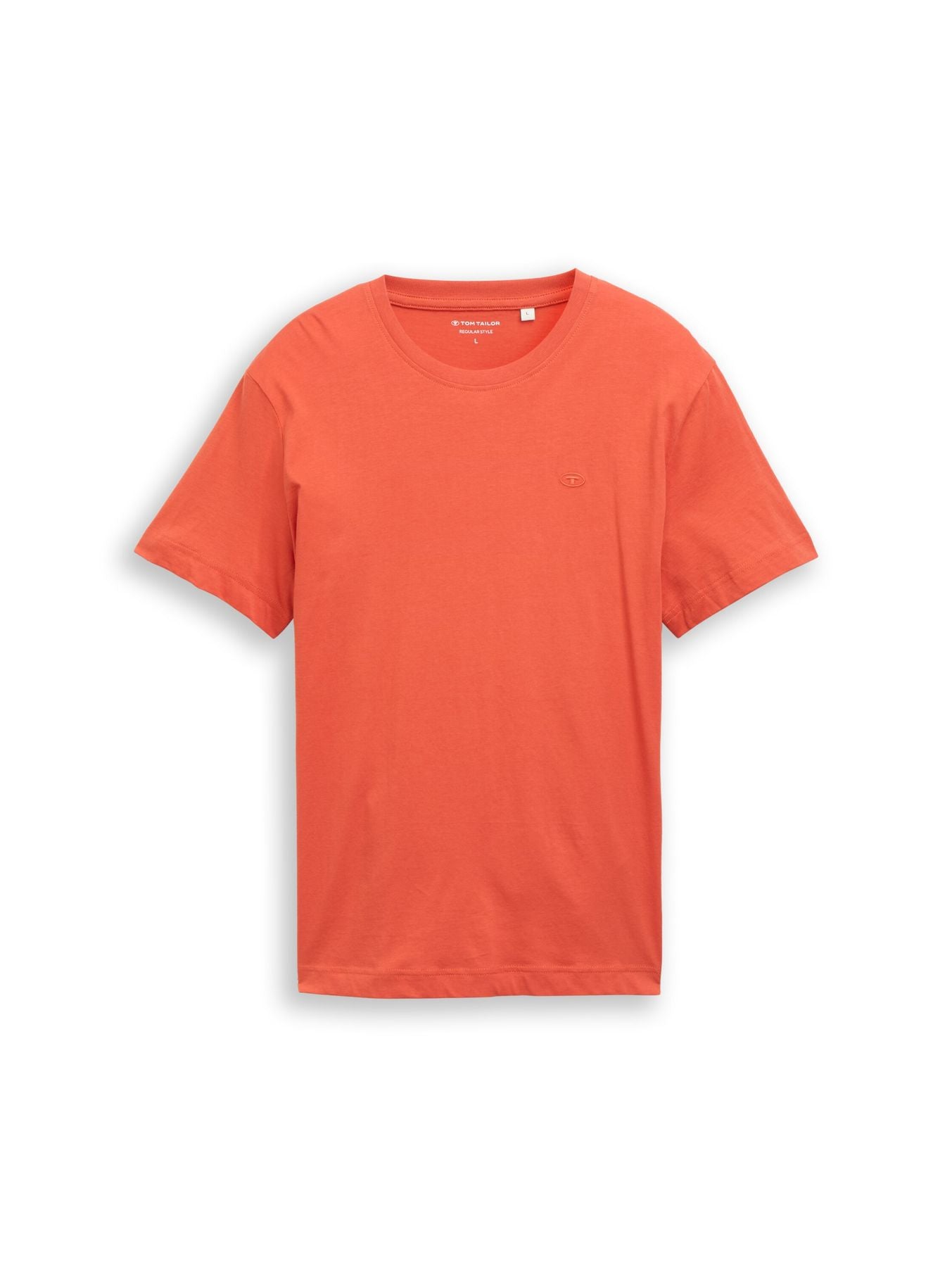 T-Shirt mit Logo-Stickerei
