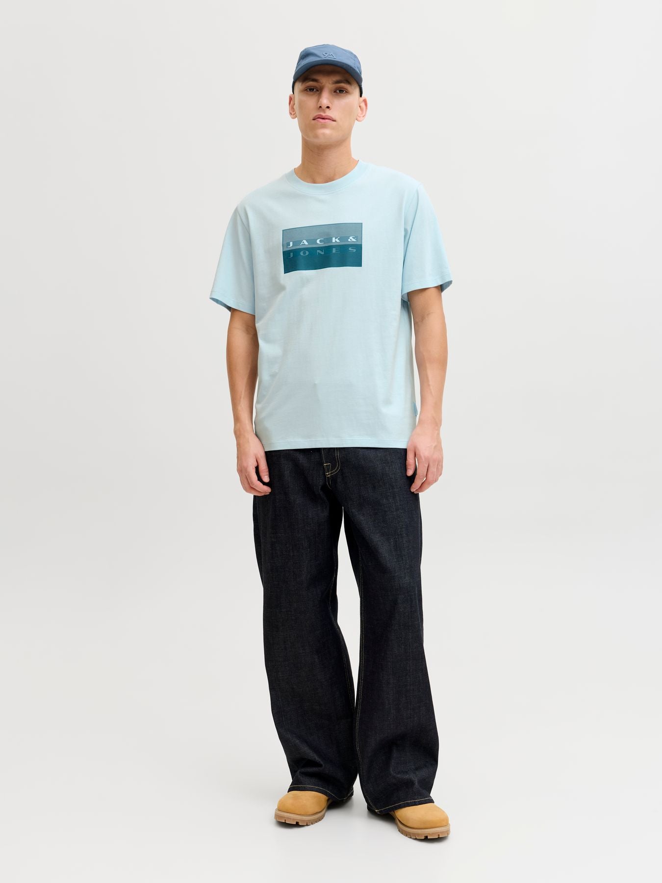 JCOFUSION DOTS PRINT TEE SS CREW SN