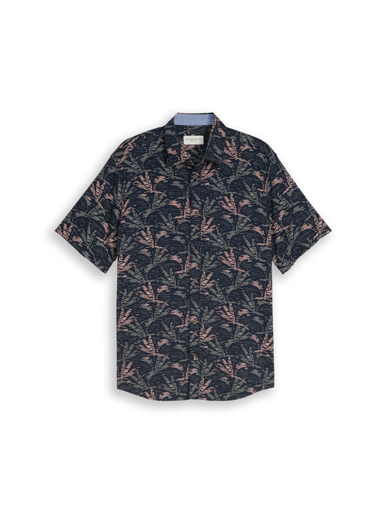 Regular Fit Kurzarmhemd mit Muster