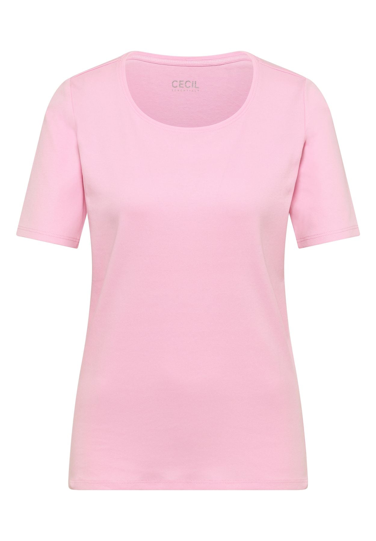T-Shirt in Unifarbe