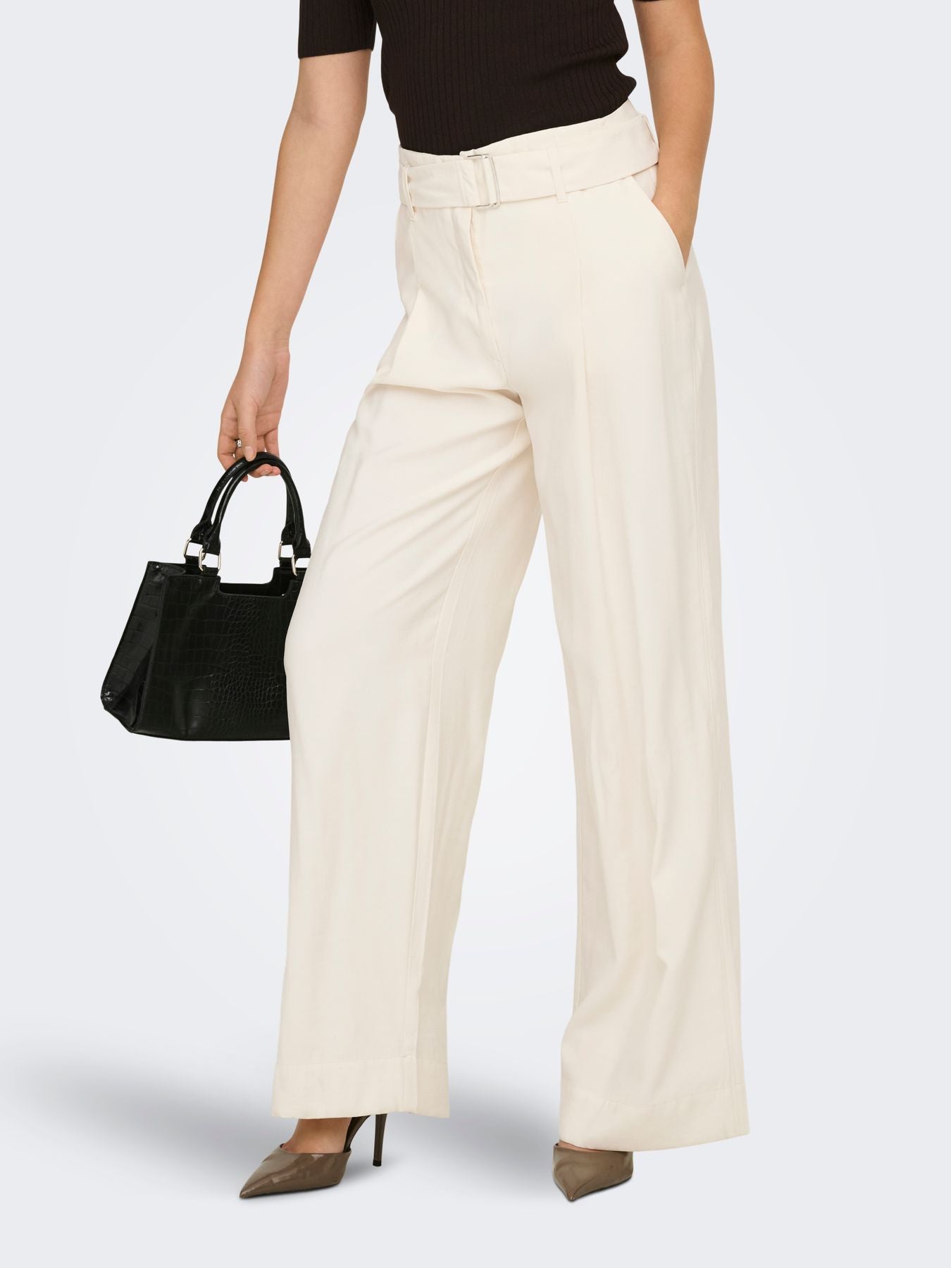 ONLTILA LIFE HW BELT WIDE PANT TLR